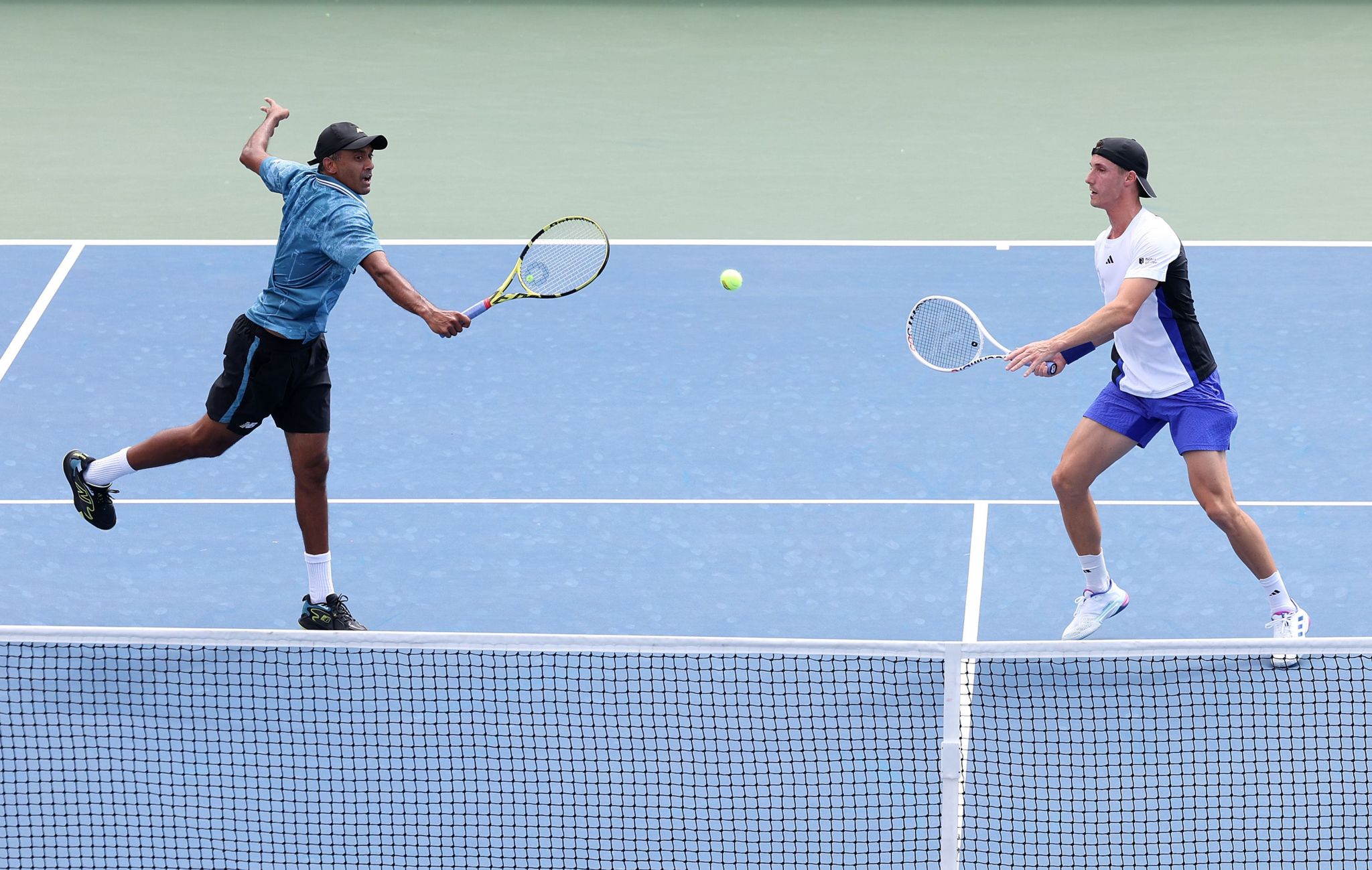 US Open 2024 results: Joe Salisbury and Rajeev Ram win 20th US Open match in row - BBC Sport