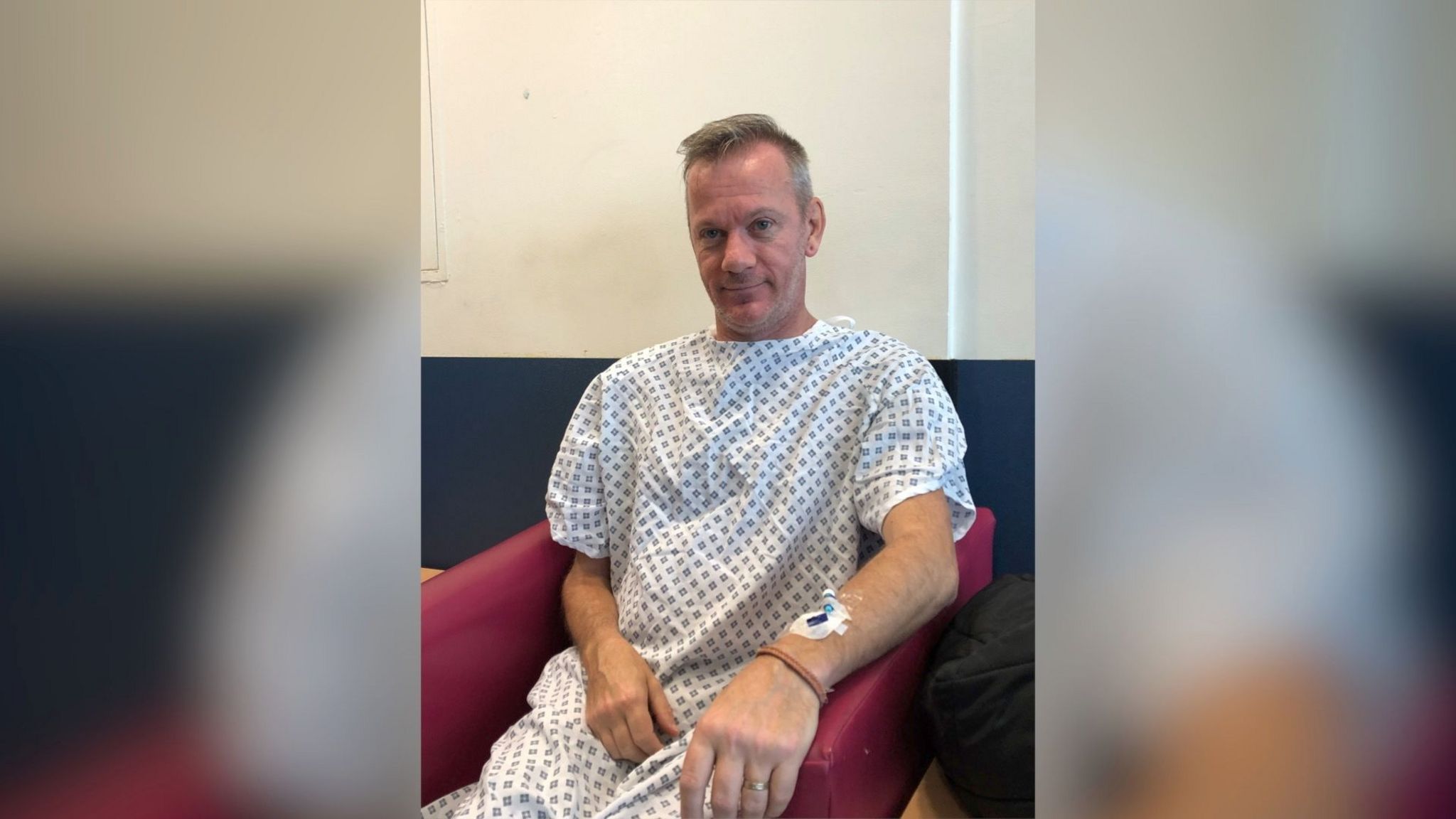 Mark Ward is still being treated after contracting both Hepatitis C and HIV following the infected blood scandal