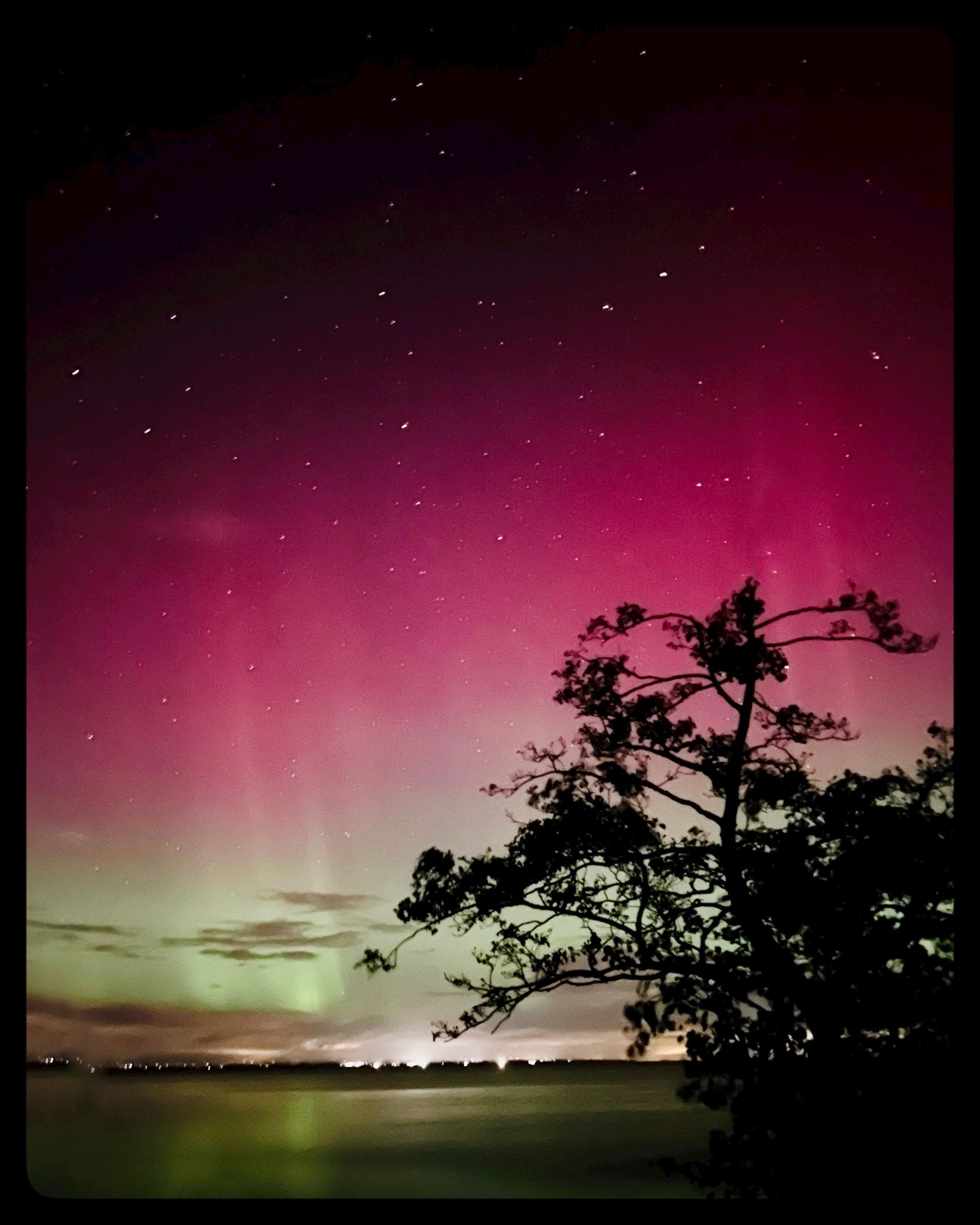 aurora borealis in Derrytrasna