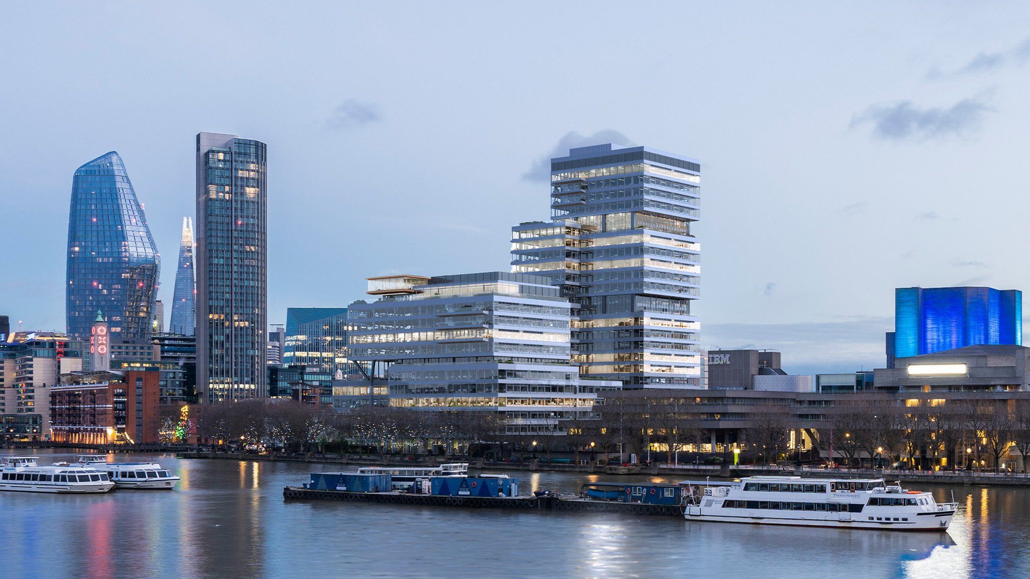 City of London: New 63-floor skyscraper given go ahead - BBC News