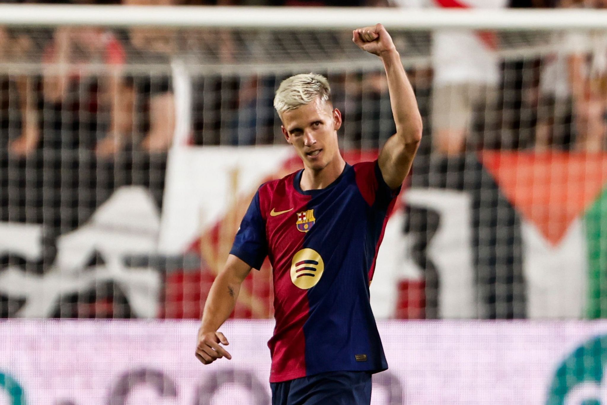 Rayo Vallecano 1 2 Barcelona Dani Olmo Scores Winner On Debut BBC Sport Rayo Vallecano 1 2 Barcelona Dani Olmo Scores Winner On Debut BBC Sport