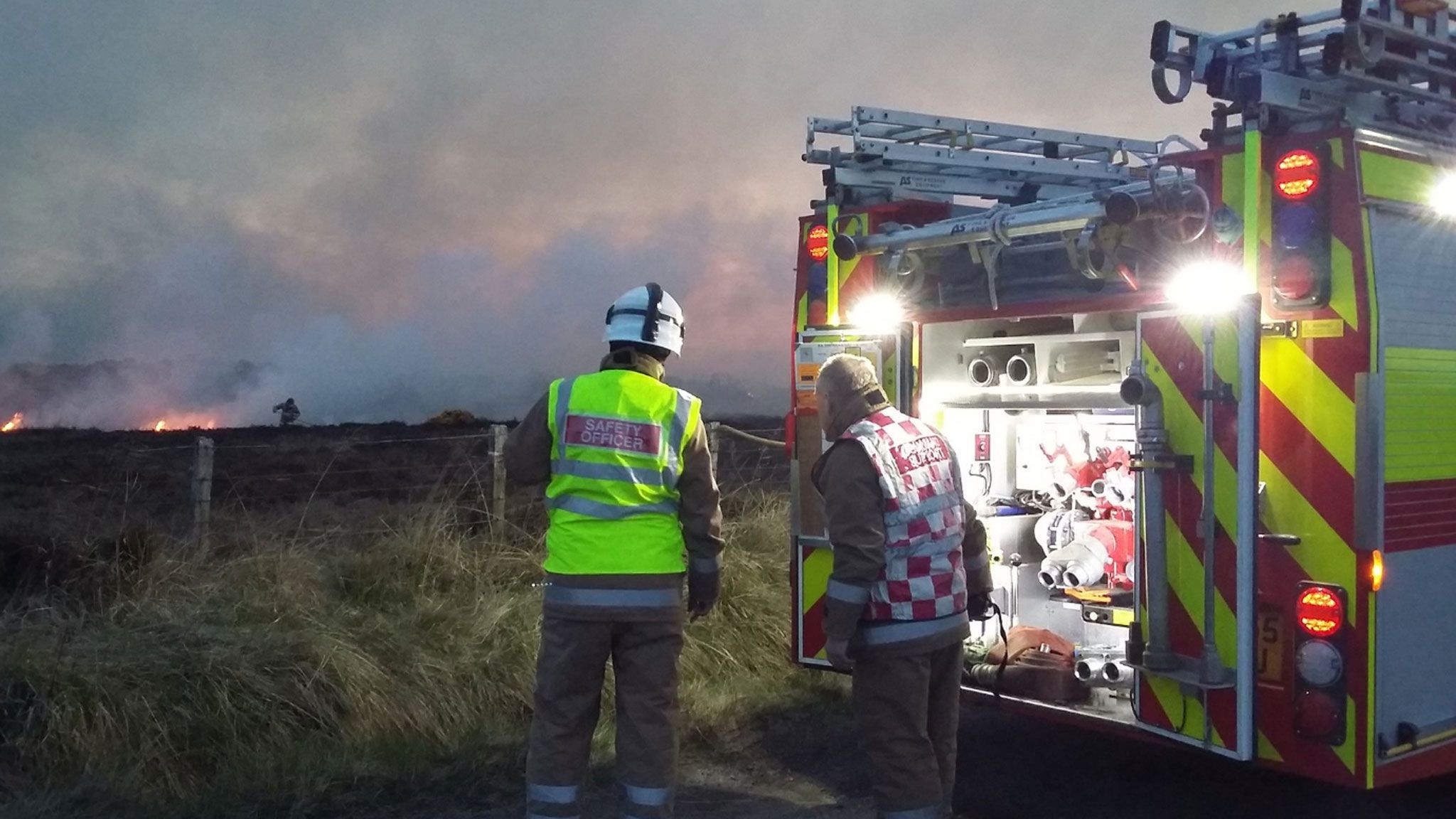 Fire Crews Bring Wildfire Near Inverness Under Control - BBC News