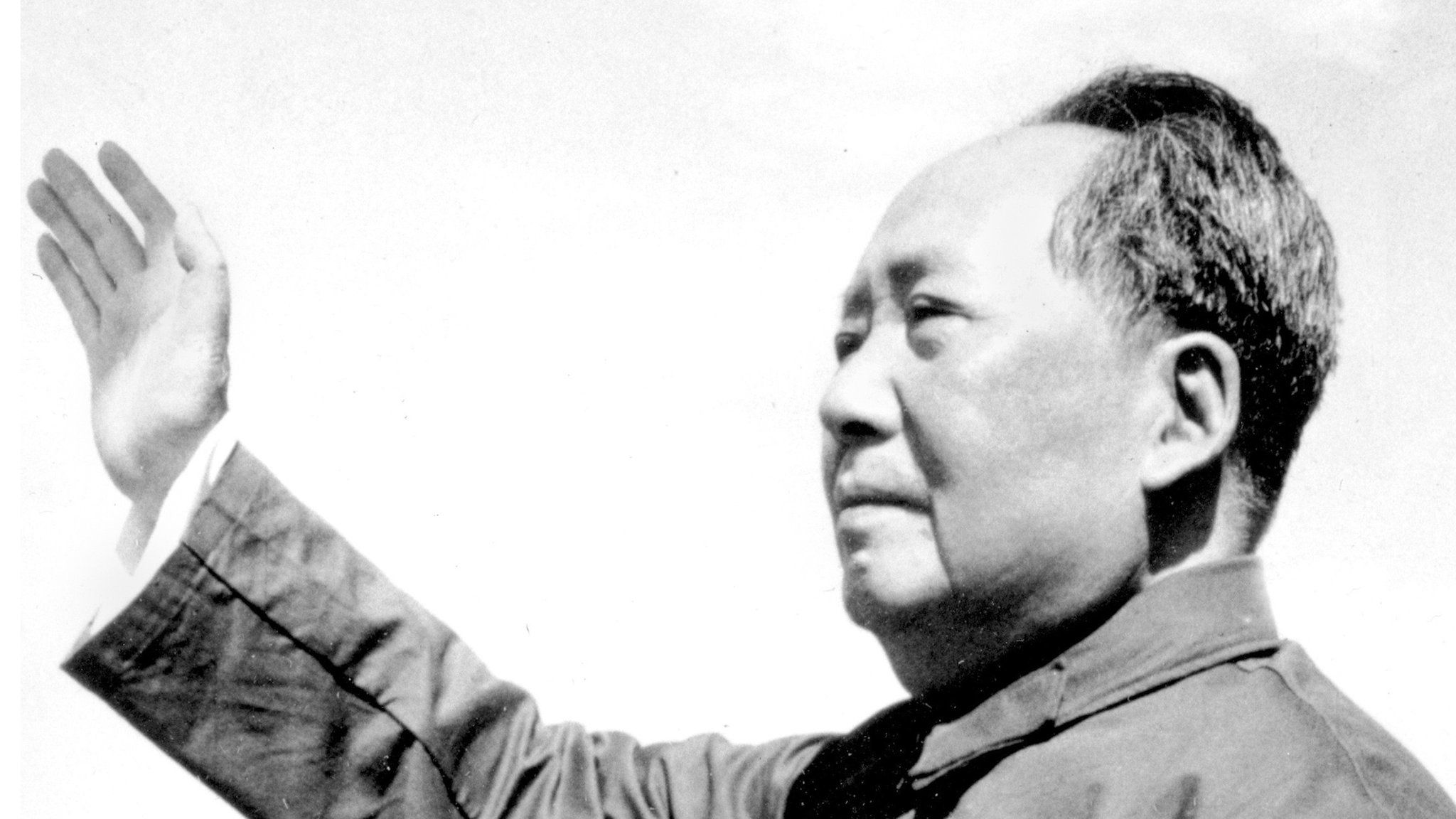 In this file photo taken in 1966, Mao Zedong waves at the beginning of China's Cultural Revolution
