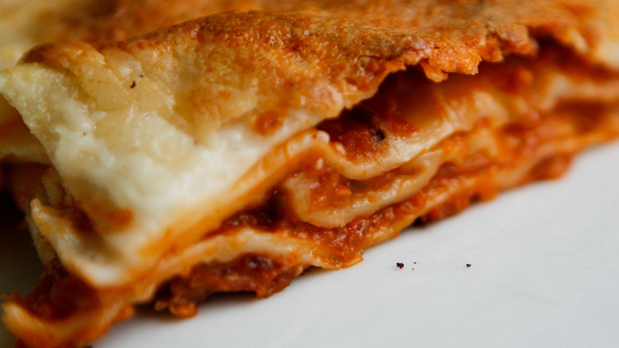 A stock image of a lasagne
