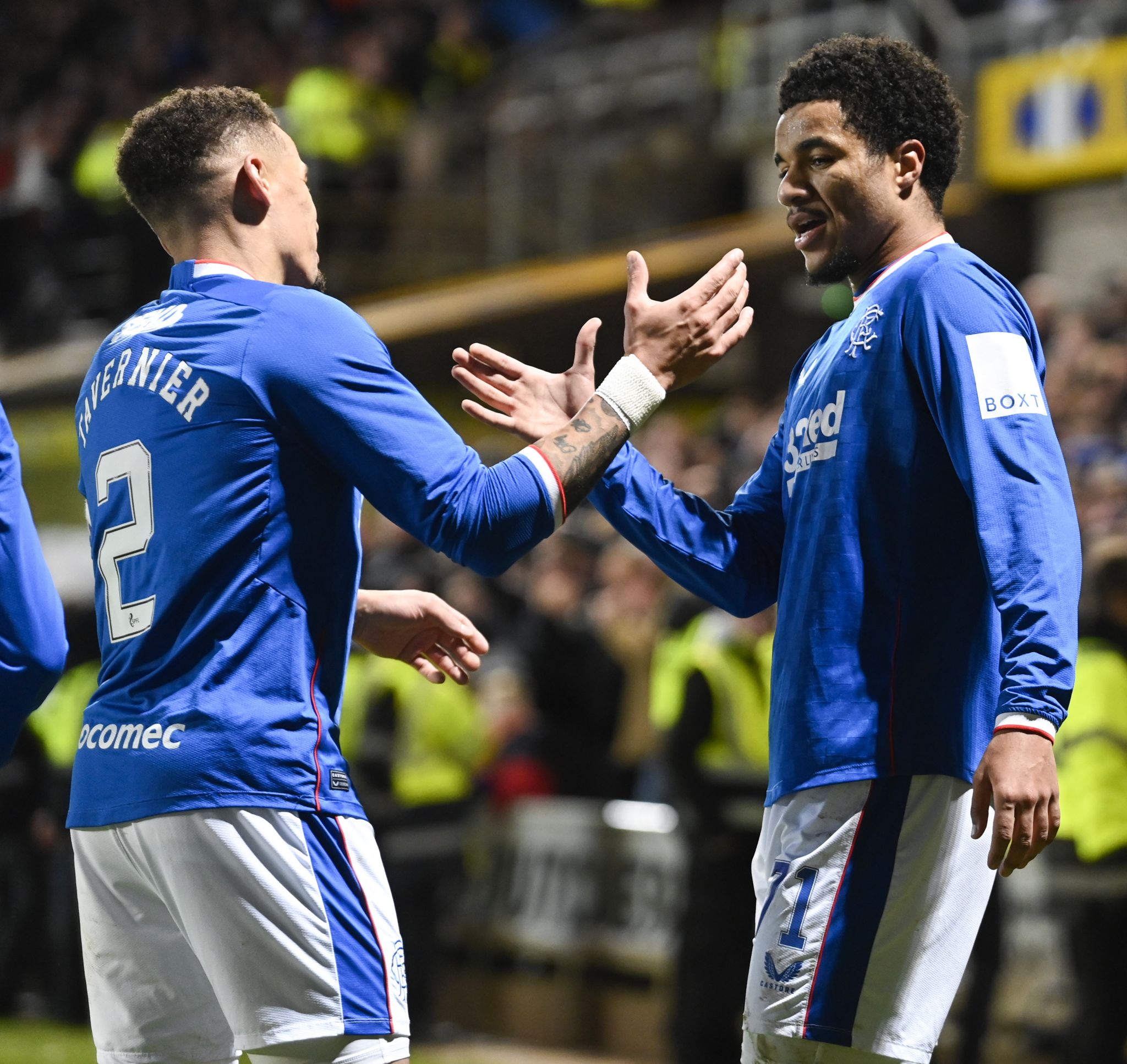 Two Rangers players in Premiership team of the year - BBC Sport