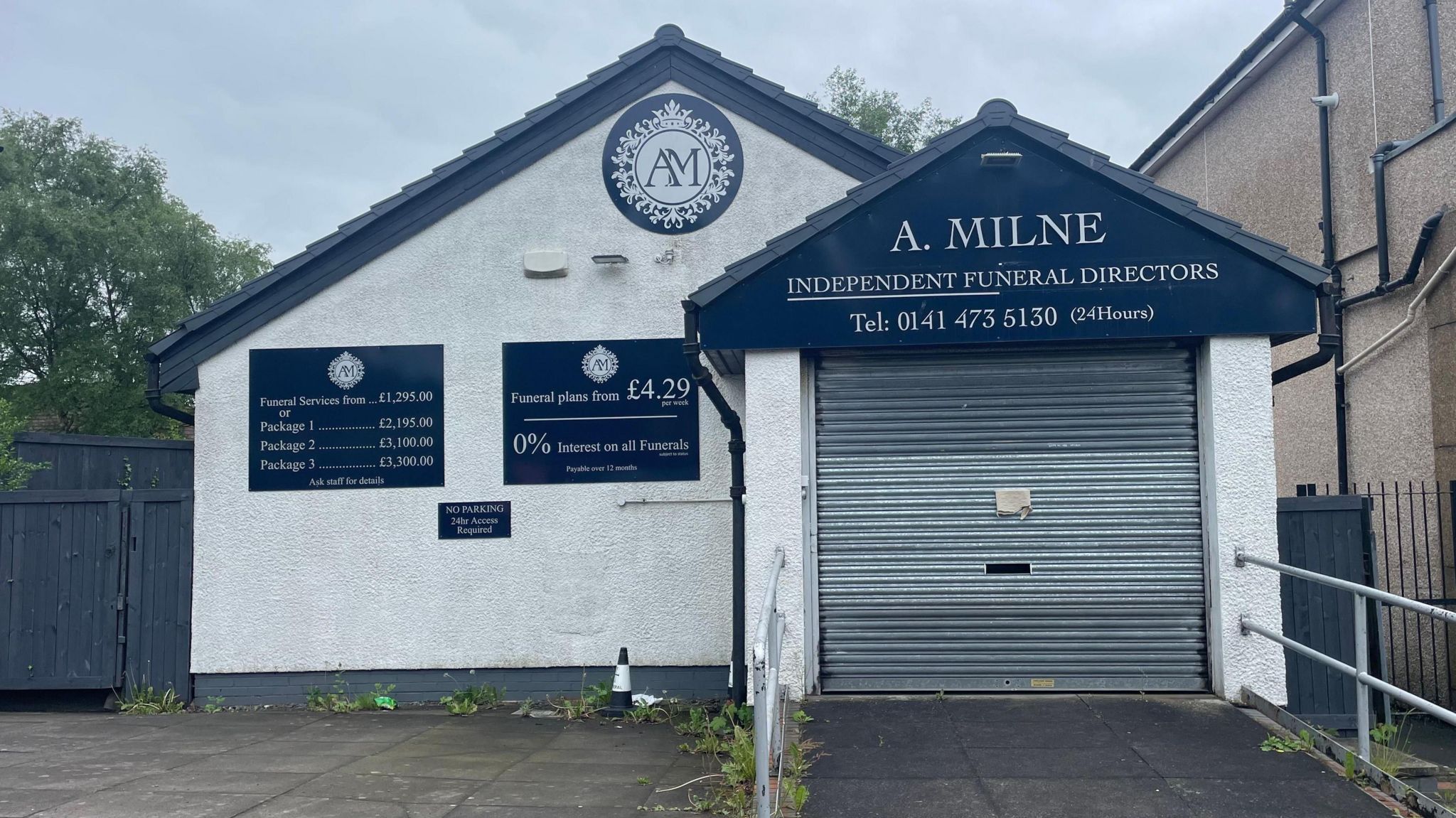 A Milne funeral home