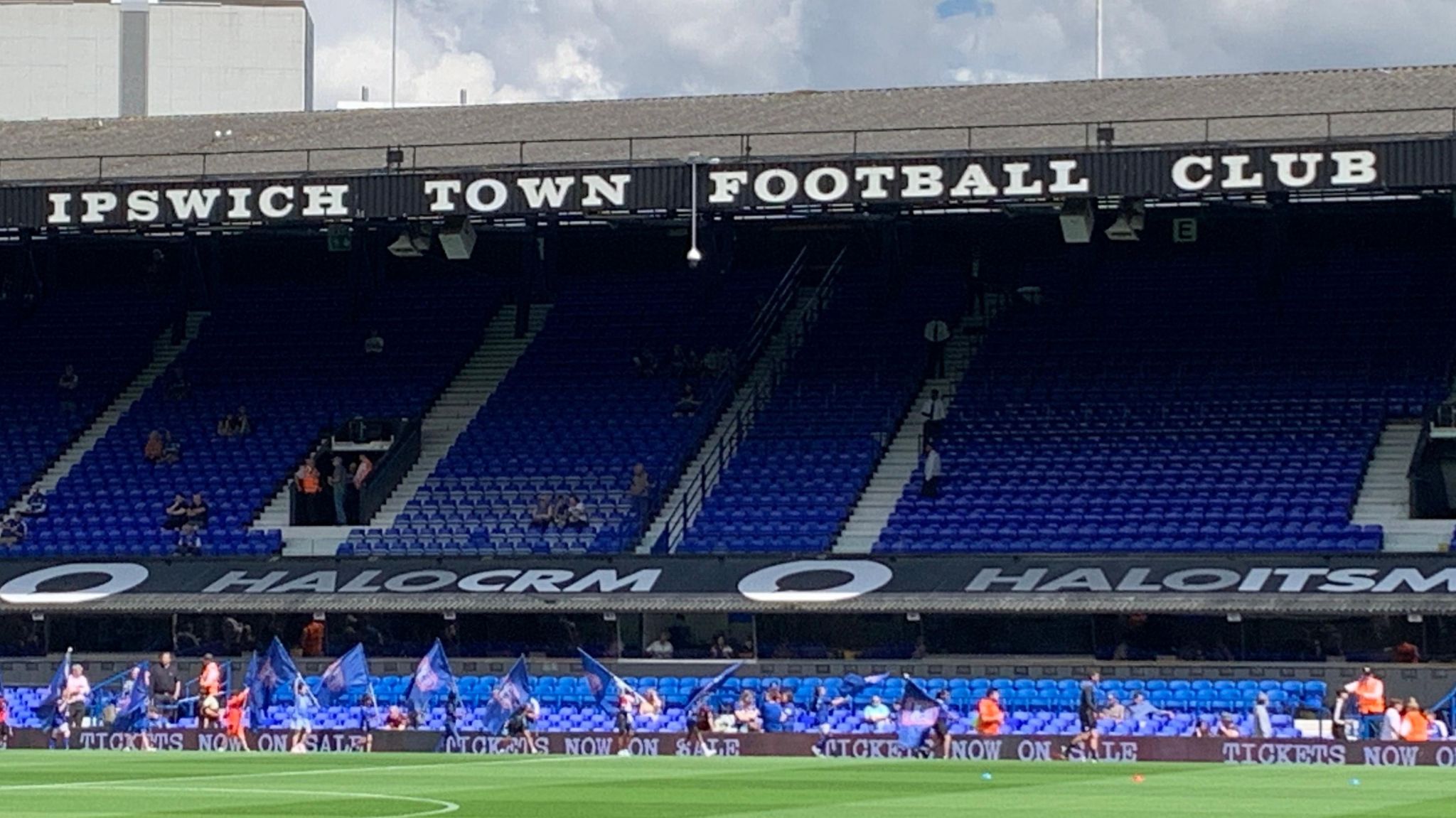 Seven changes visible to fans at Portman Road - BBC News