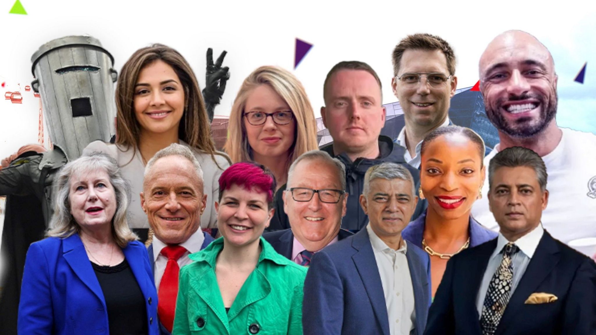 London's 13 mayoral candidates