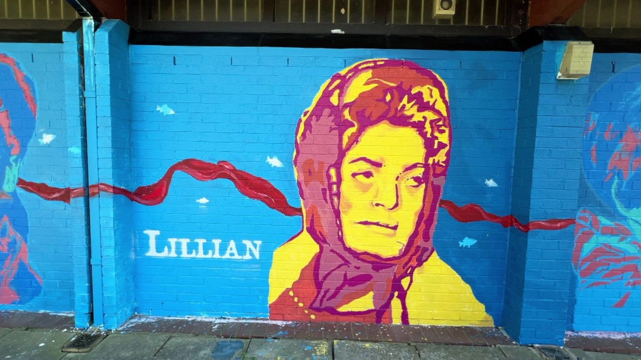 Mural of Lillian Bilocca