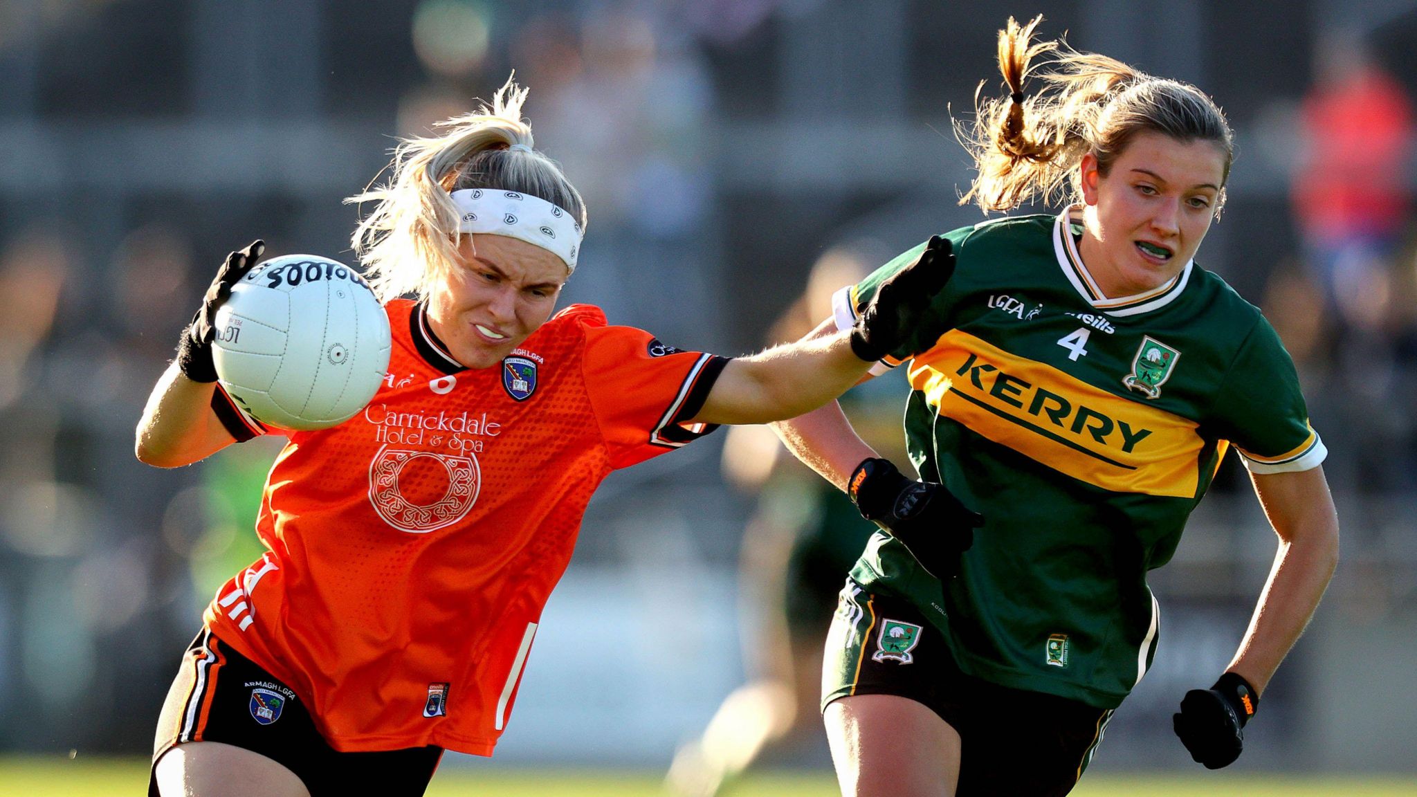 All-Ireland Ladies Senior Football Championship: Kerry beat Armagh to reach  final - BBC Sport