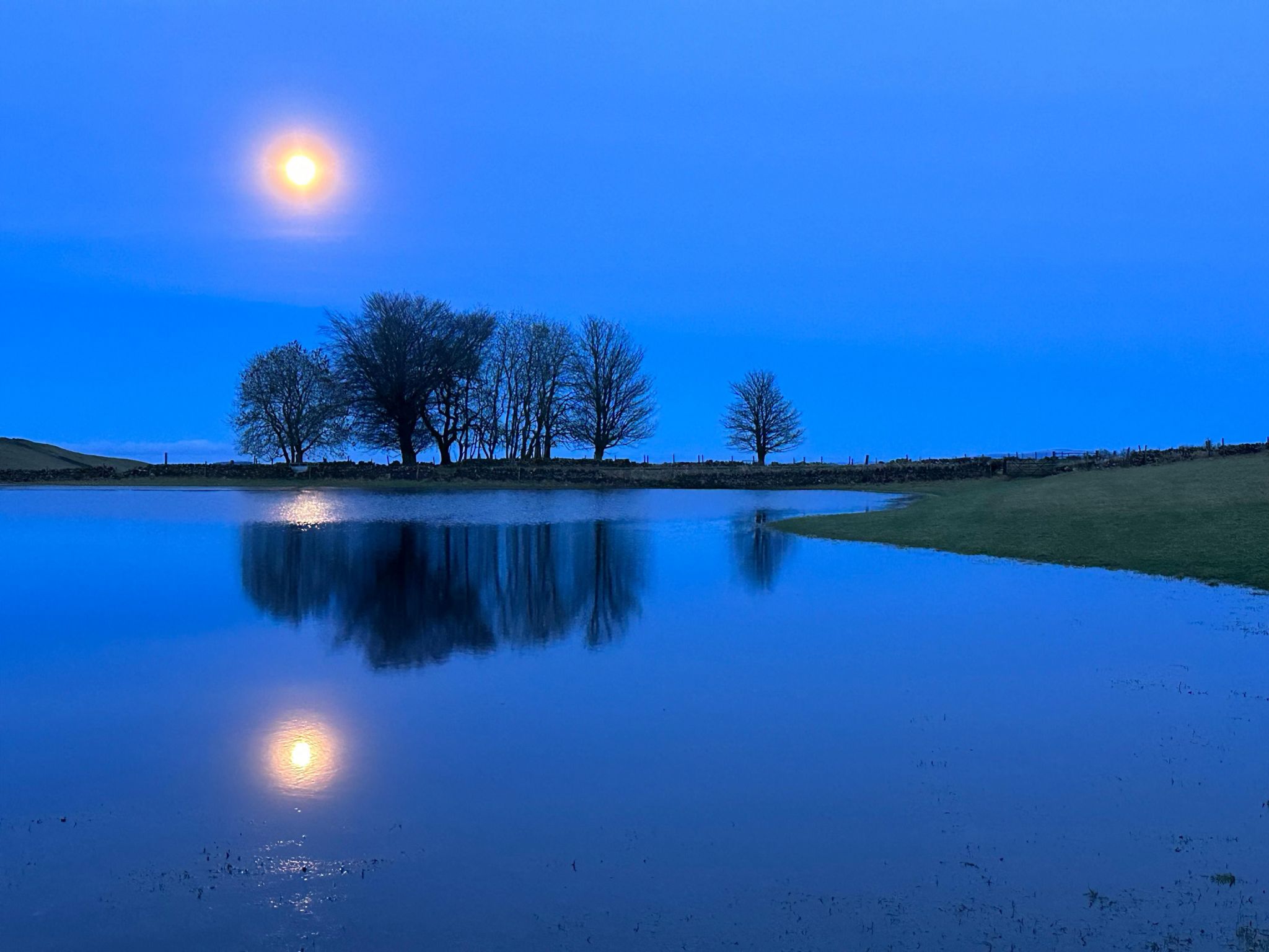 In pictures: Cold Moon over Scotland - BBC News