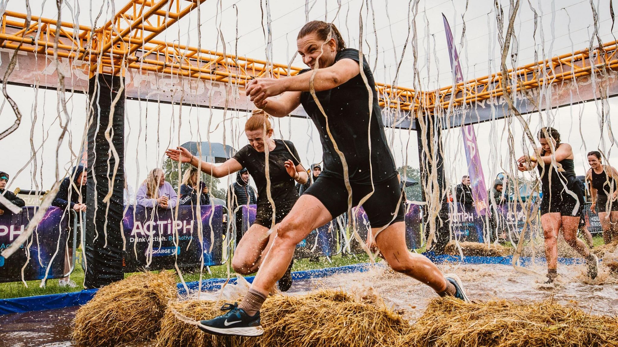 Thousands embrace Tough Mudder and the Eden Festival - BBC News