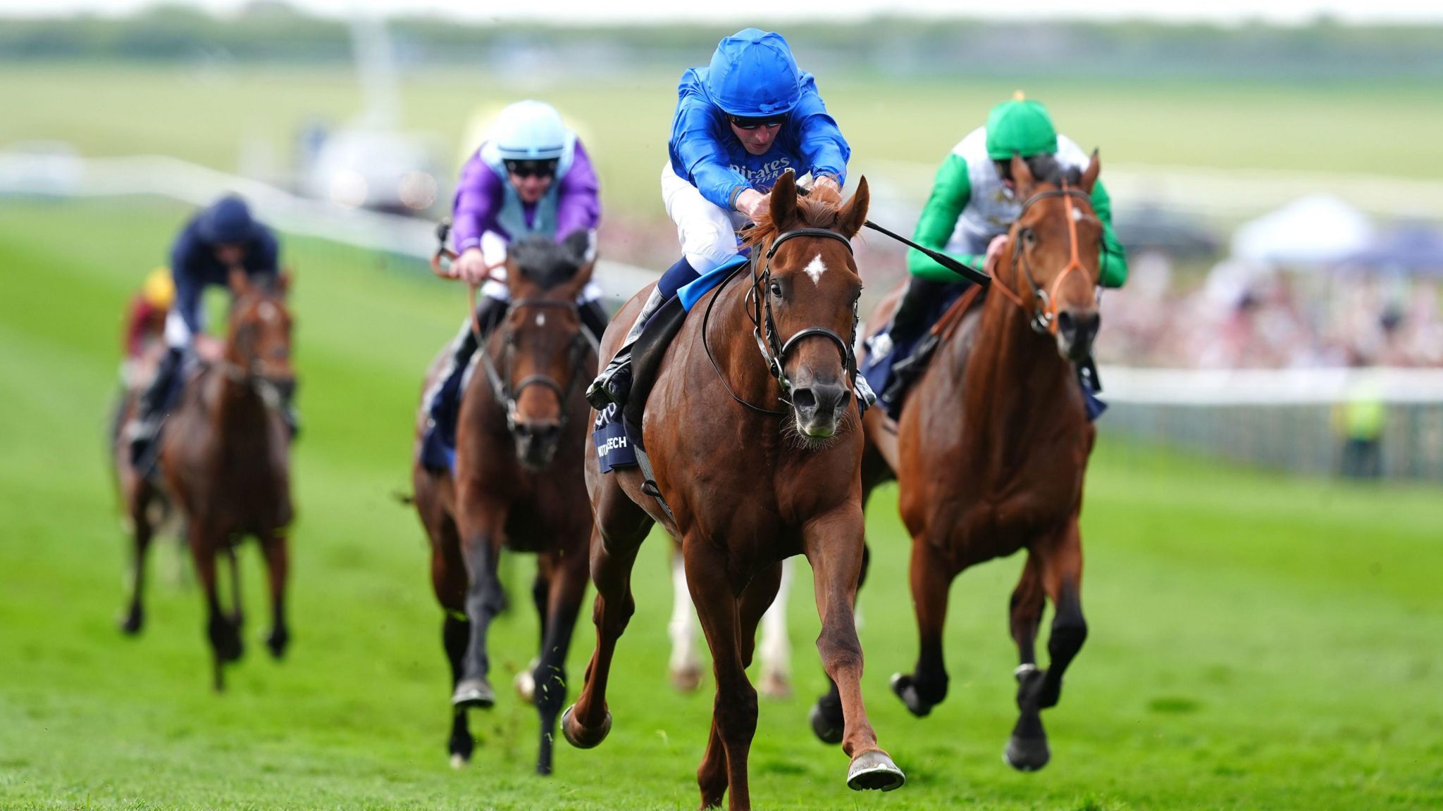 Notable Speech won the 2,000 Guineas at Newmarket in May