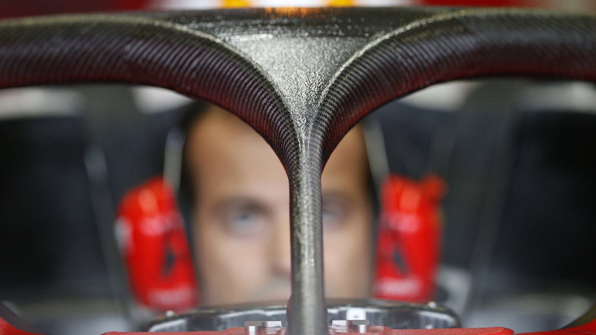 Ferrari test drive the halo