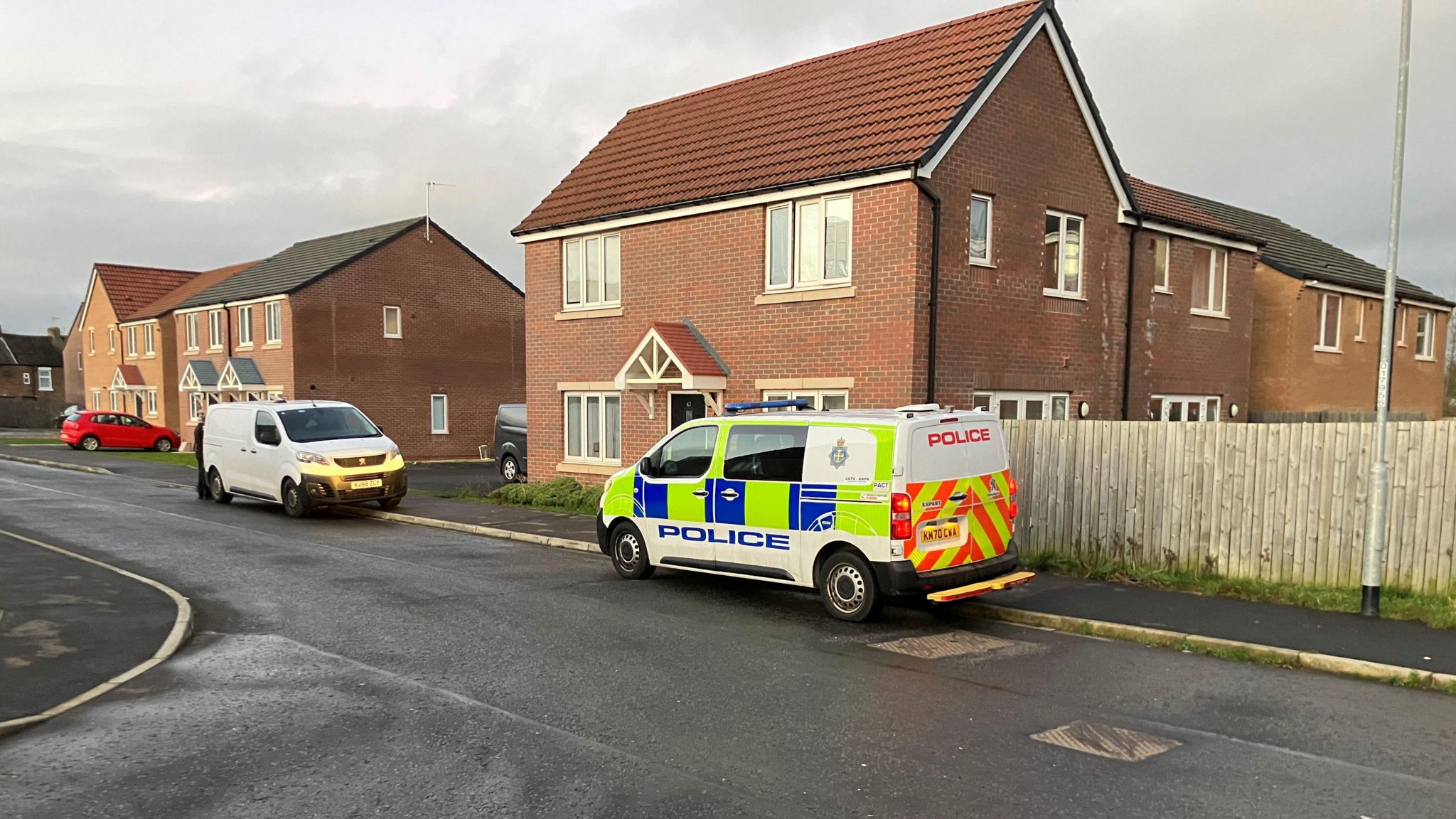 Child in 'critical condition' as police called to Darlington home BBC