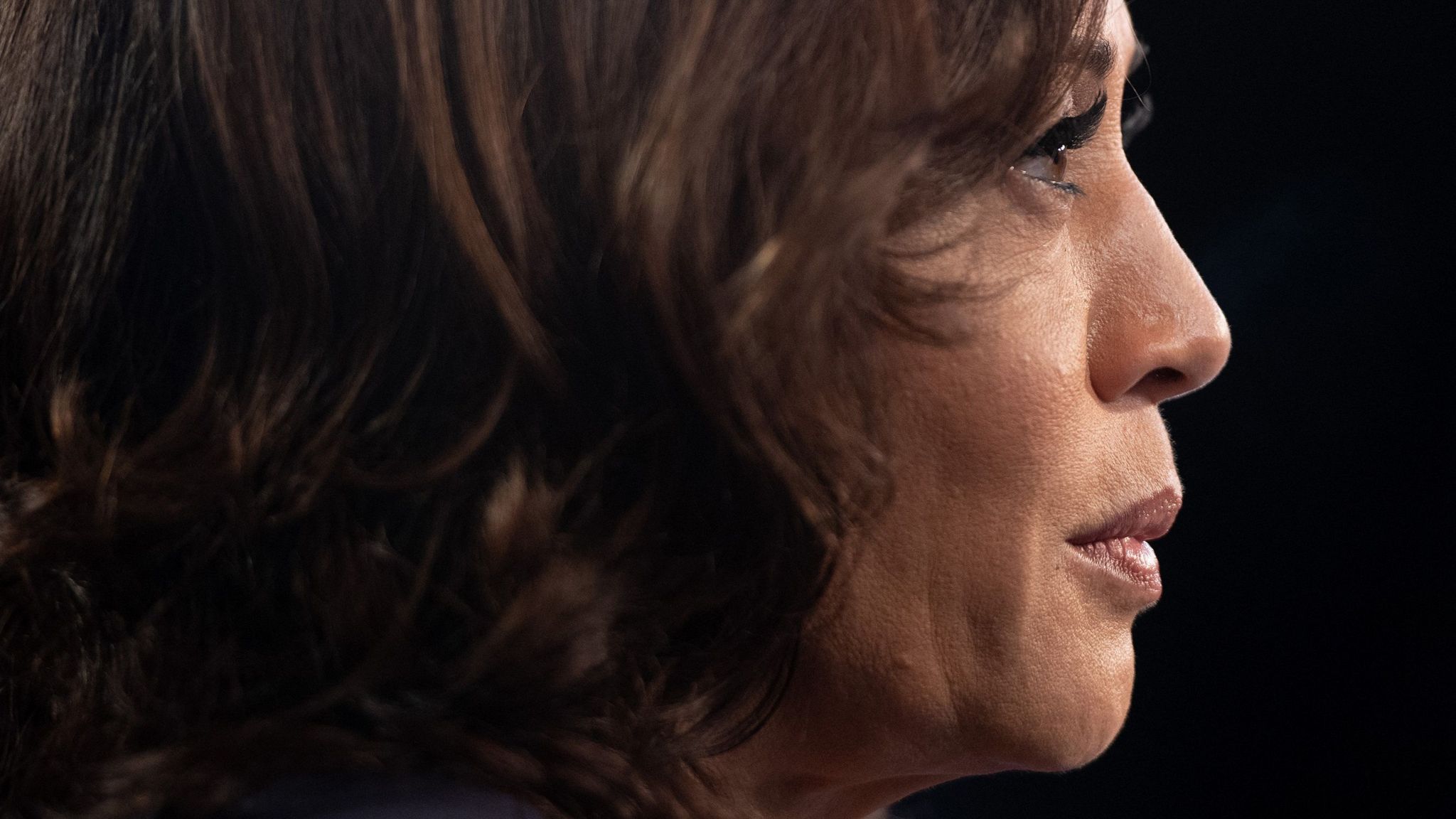 Image shows Kamala Harris