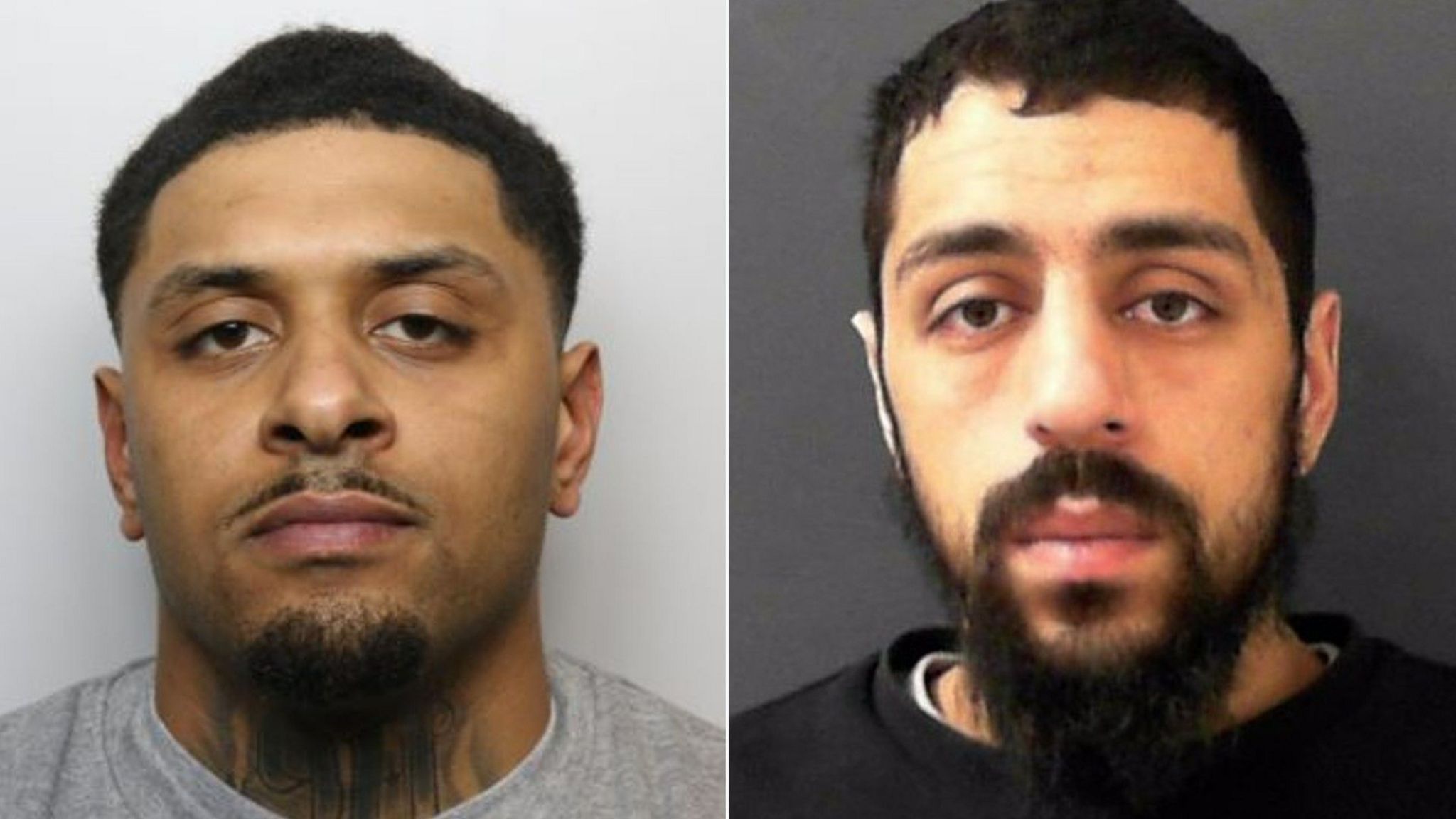 A composite image showing headshot photos of Kyle Darius Sterling and Lee Bavin 