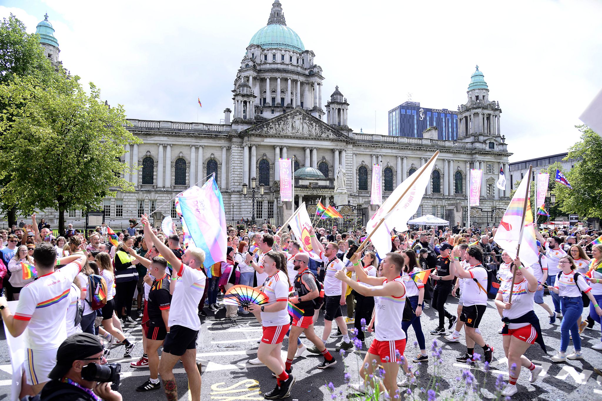 Northern Ireland's first LGBTQ+ inclusive GAA team, Aeracha Uladh.