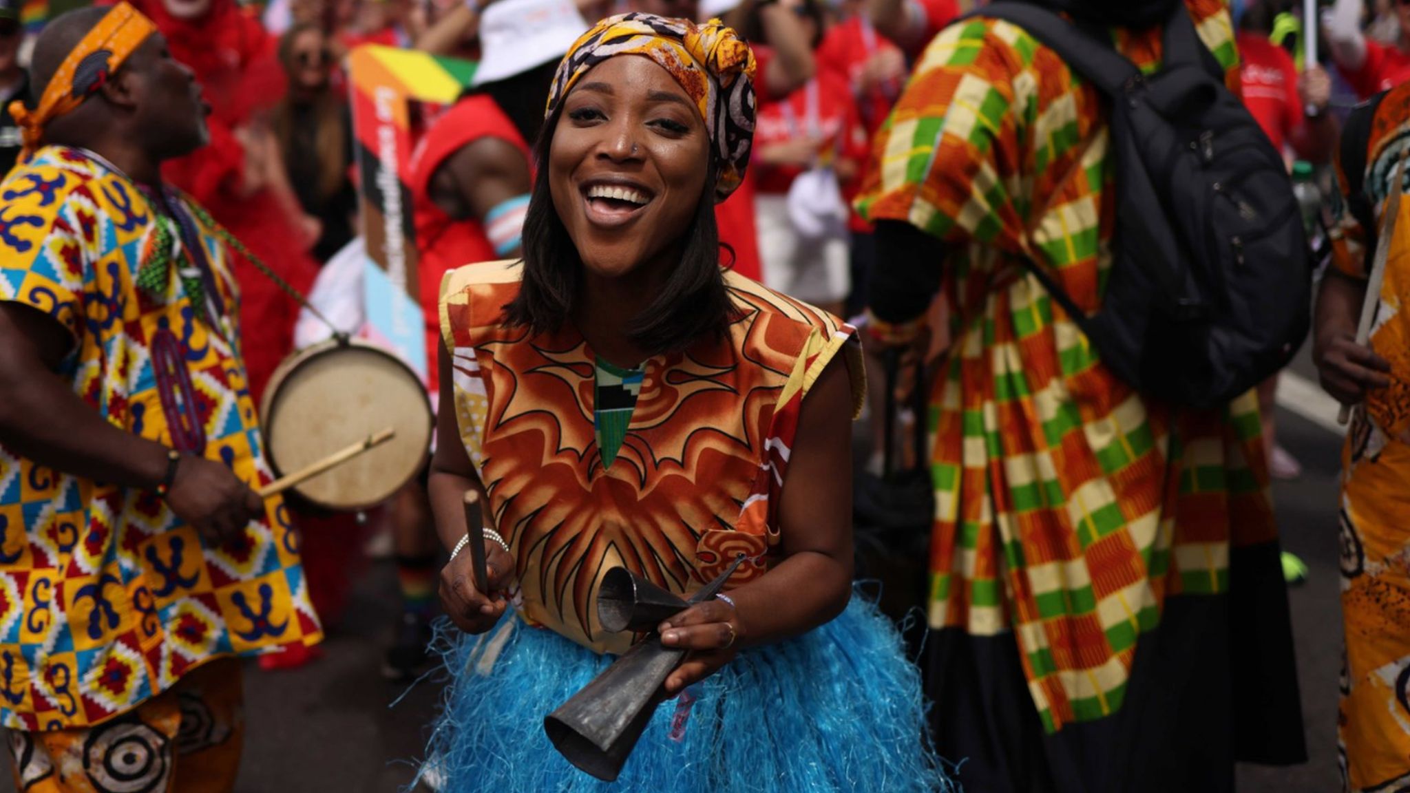 London was awash with rainbows and glitter as huge numbers of people turned out for the biggest celebration of the LGBT+ community in Britain.