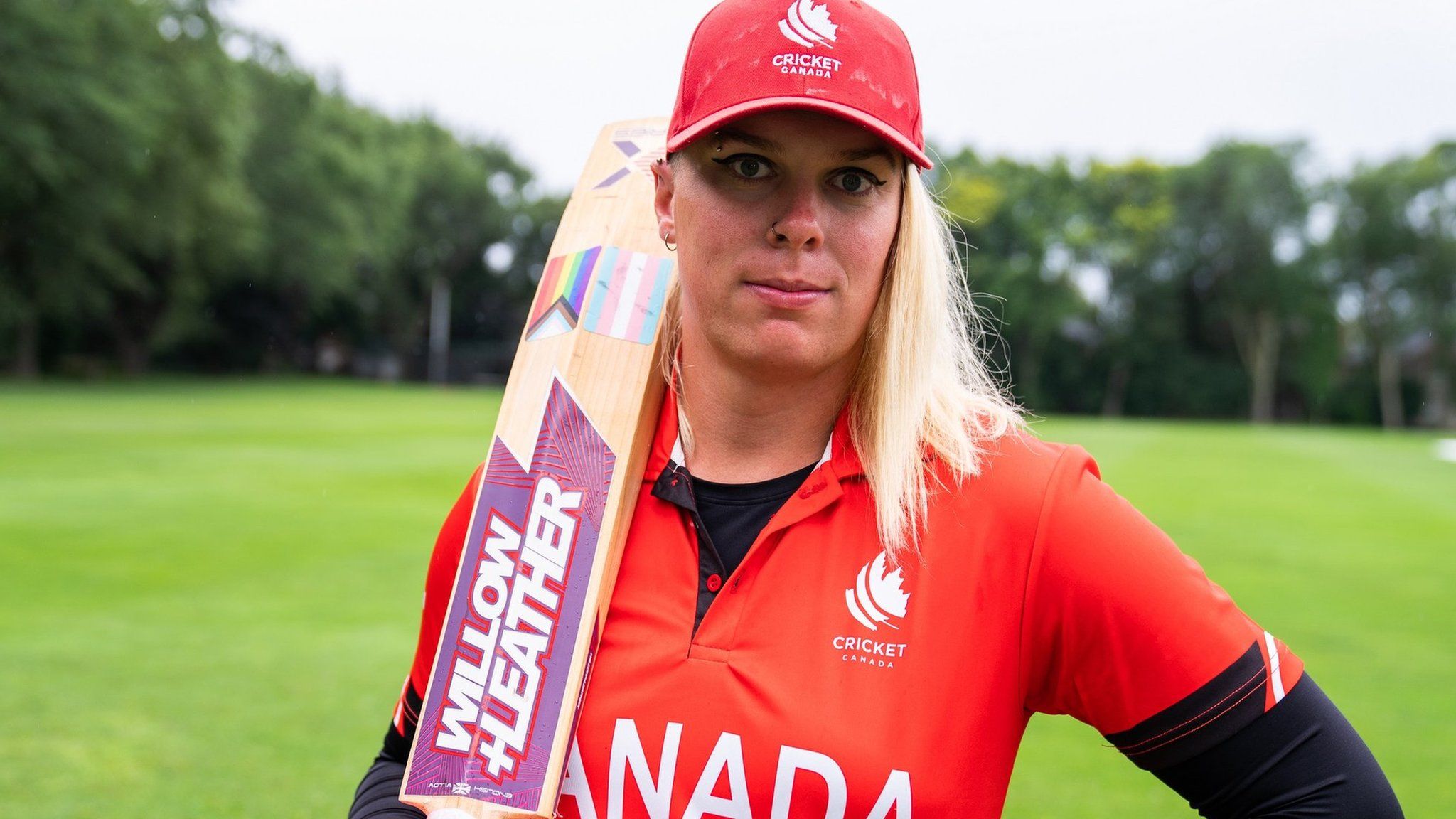 Canadian transgender woman cricketer Danielle McGahey