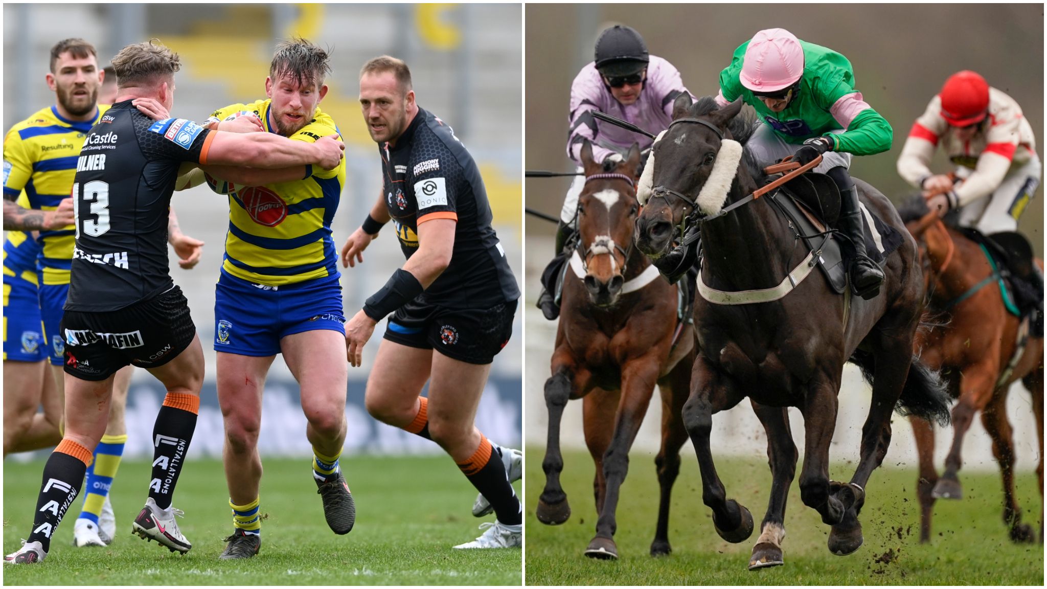 Rugby League and horse racing will both get loan support funding from the government