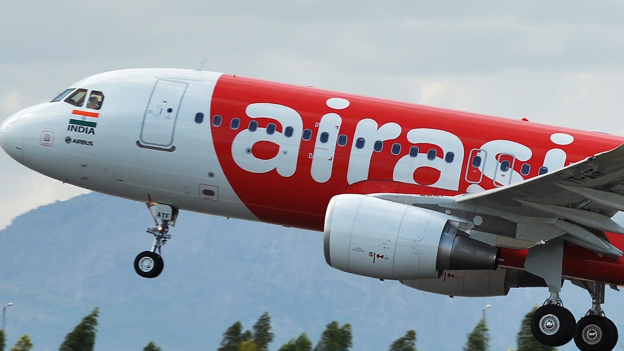An AirAsia plane
