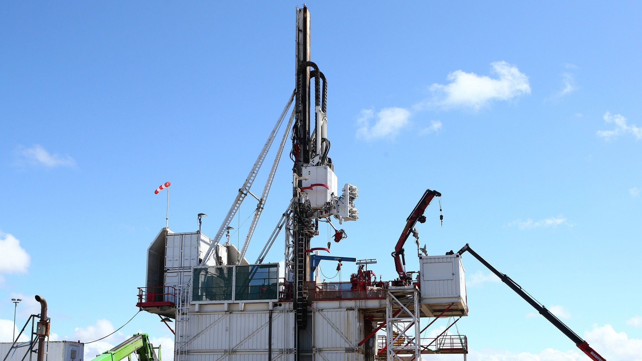 A drilling rig