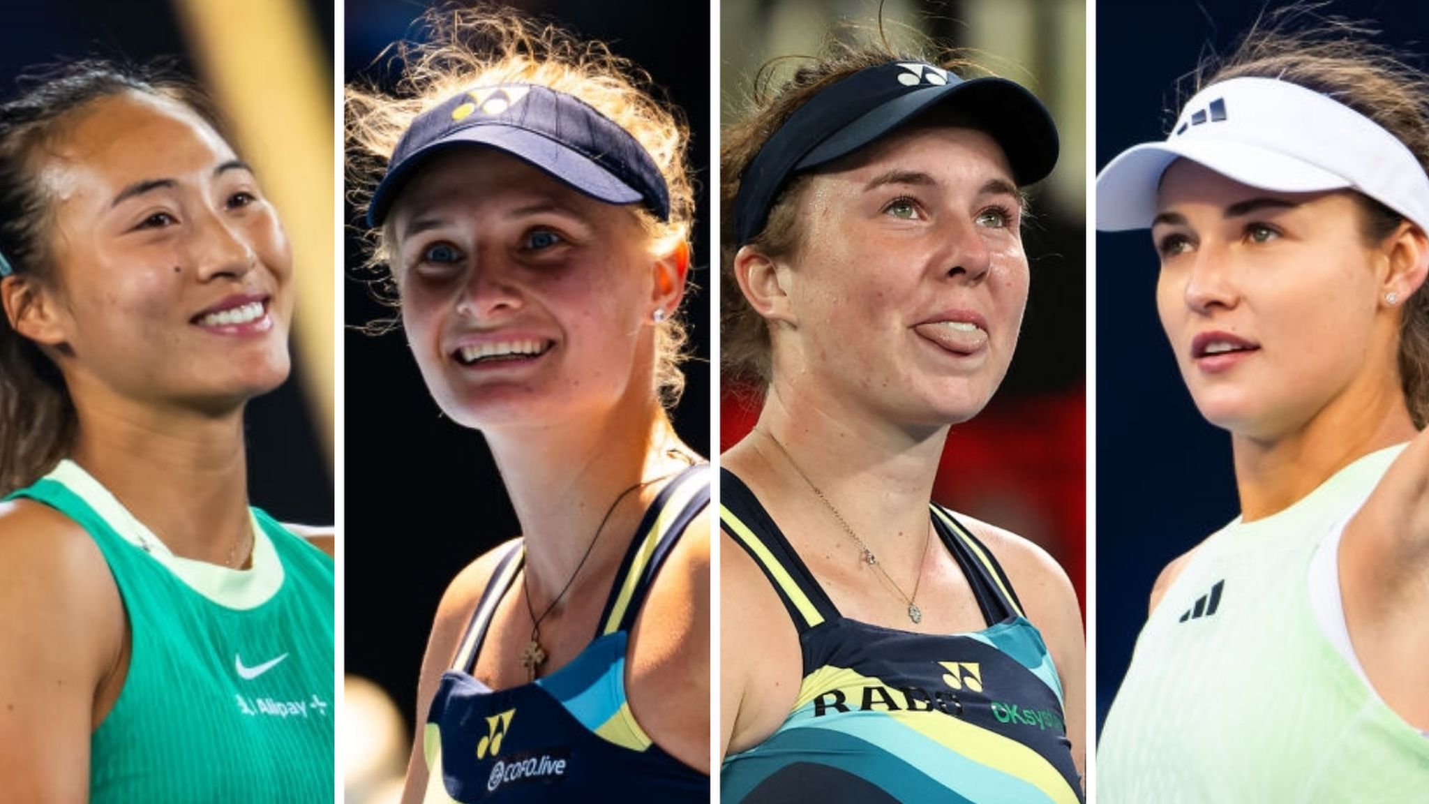 Australian Open 2024 Zheng Yastremska Noskova Kalinskaya Aim For 