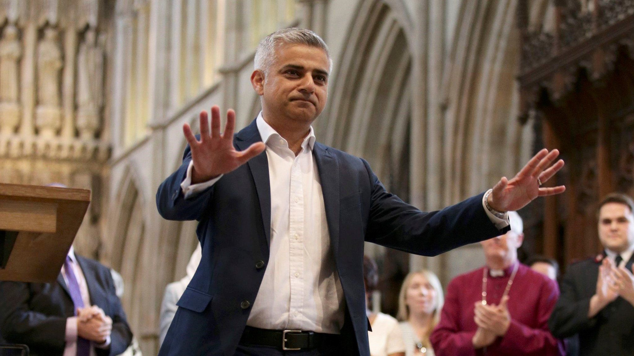 London Mayor Sadiq Khan Reveals Majority Of Top Team Are Women - BBC News