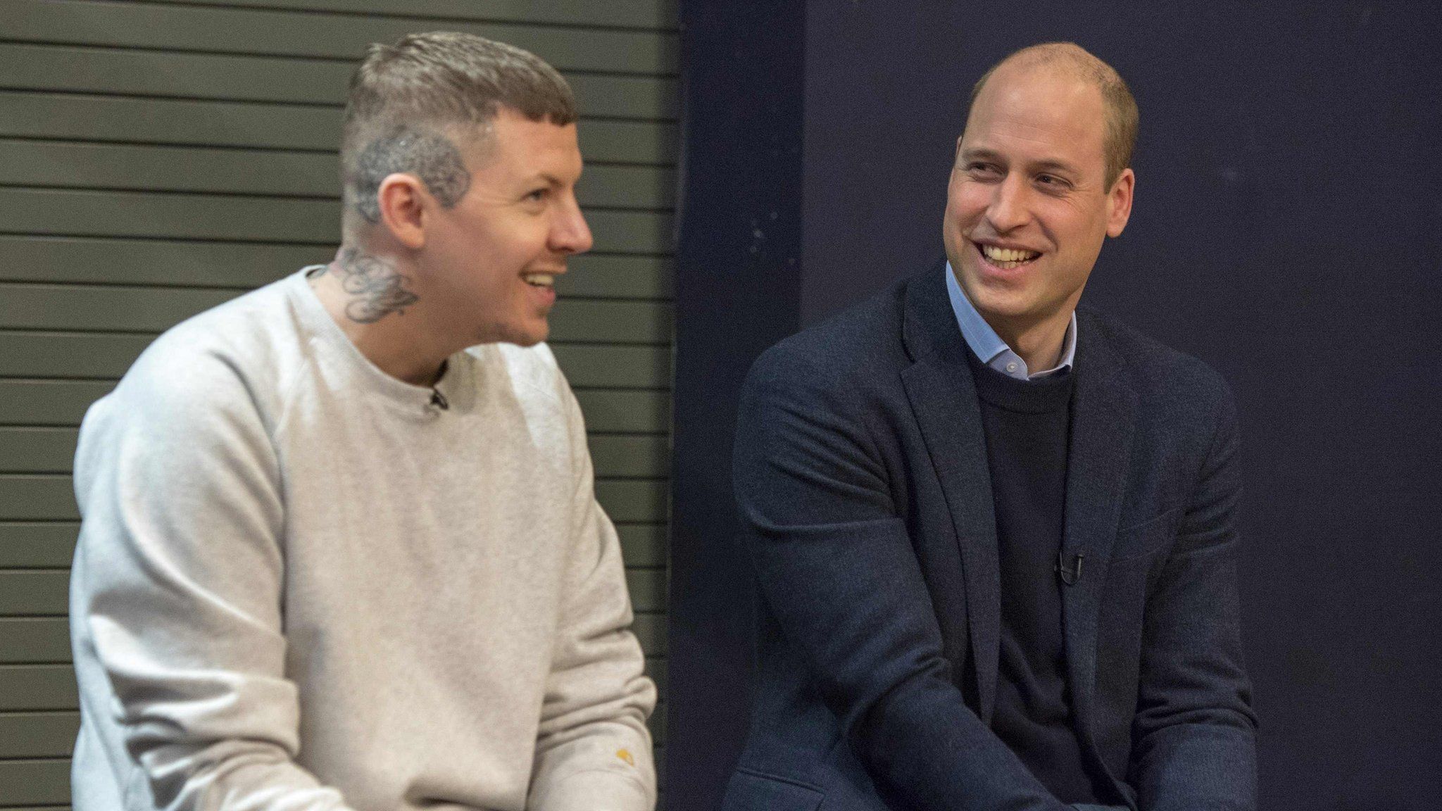 Professor Green and Prince William