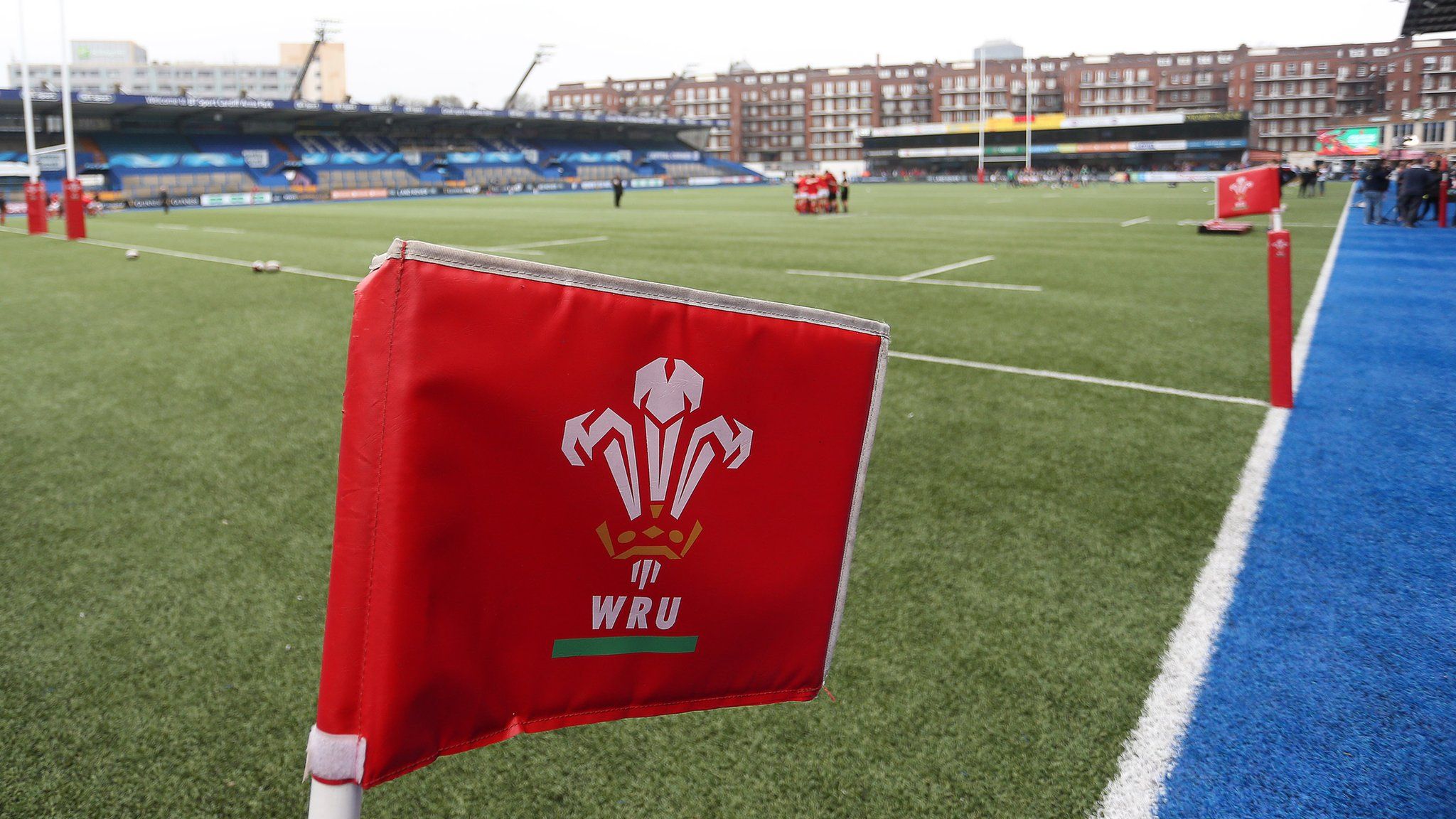 WRU flag at the Arms Park