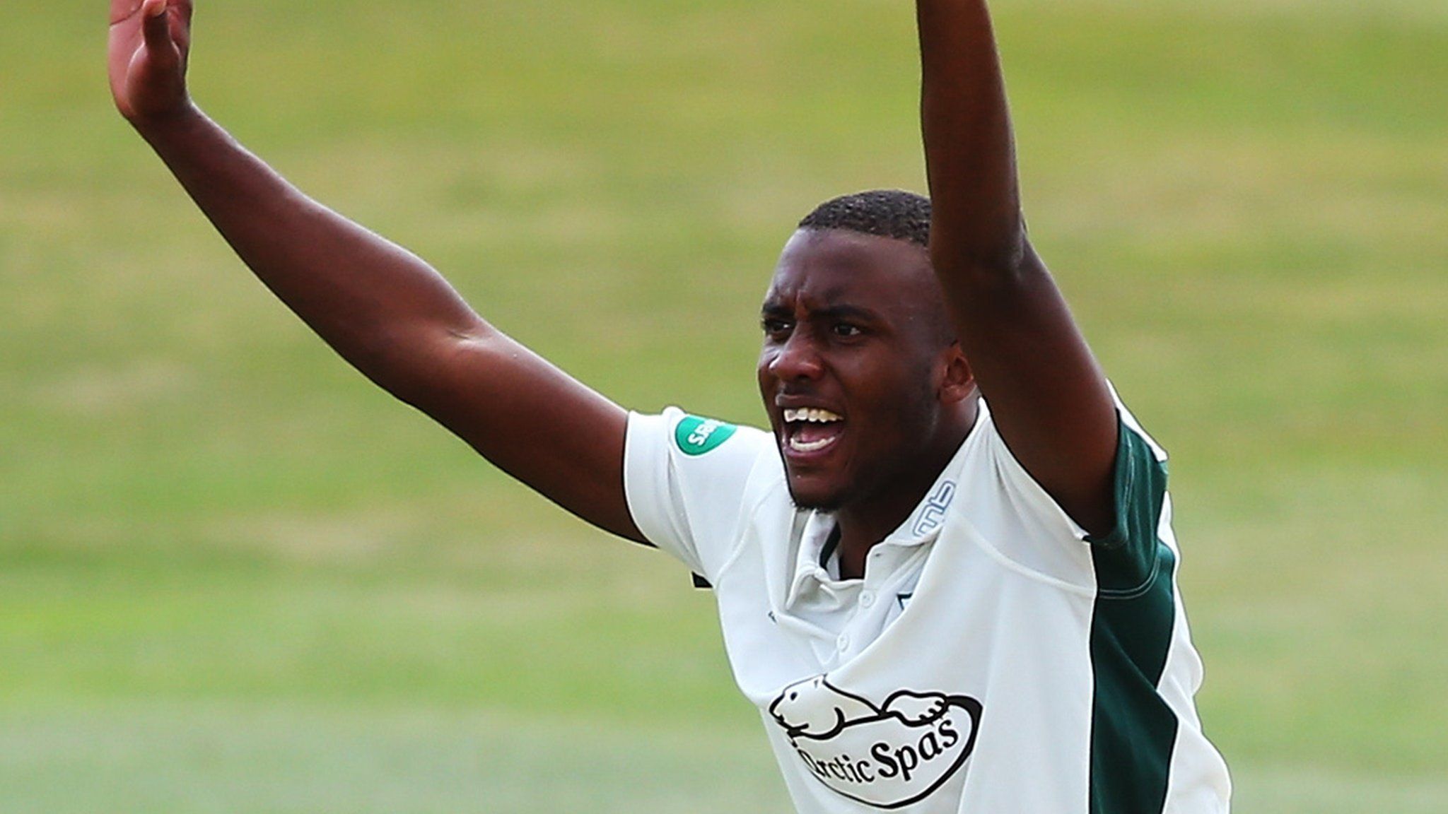 Worcestershire and West Indies fast bowler Miguel Cummins