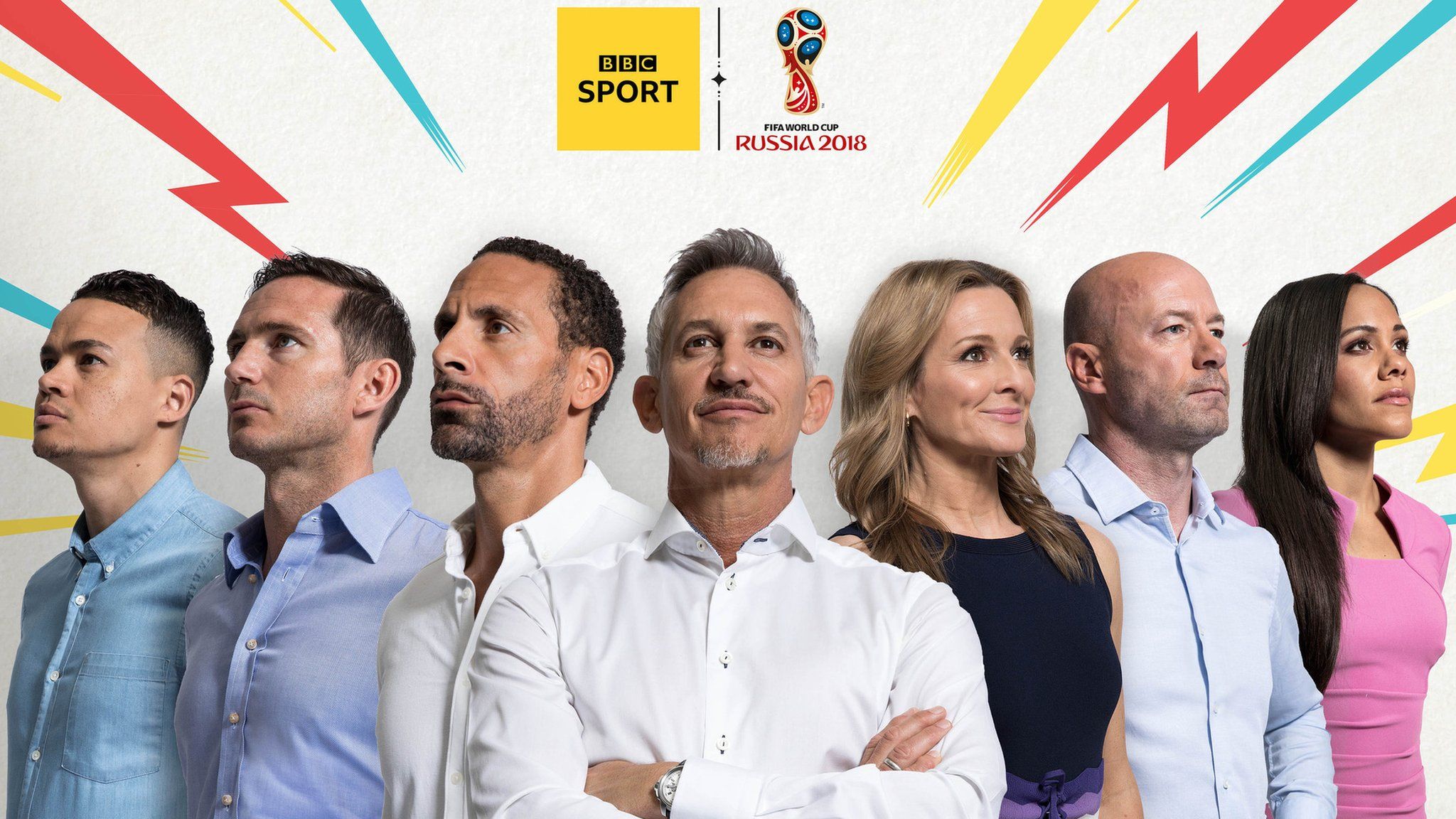 BBC World Cup presenters and pundits