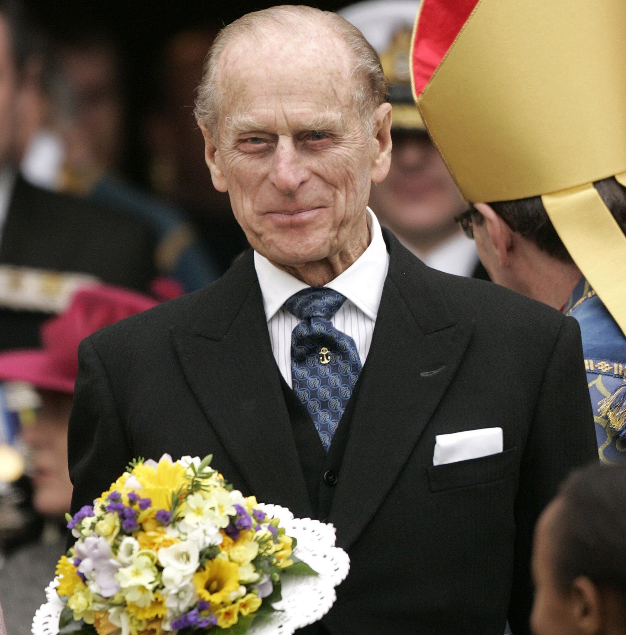 Prince Philip at Royal Maundy ceremony in Manchester