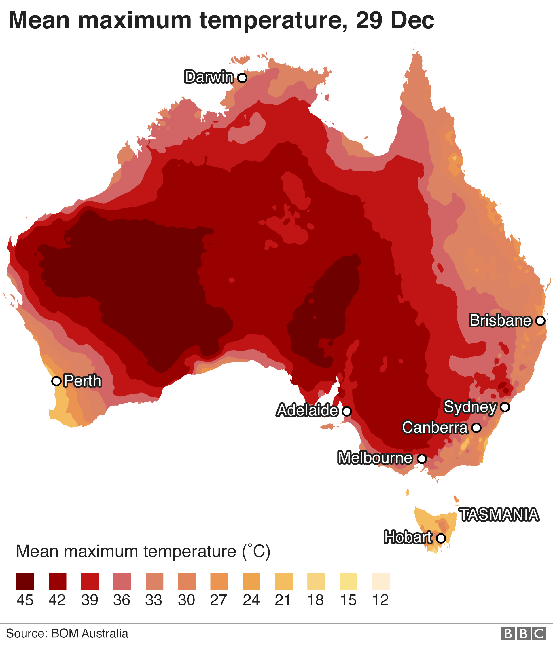 Australia Fires A Visual Guide To The Bushfire Crisis Bbc News 