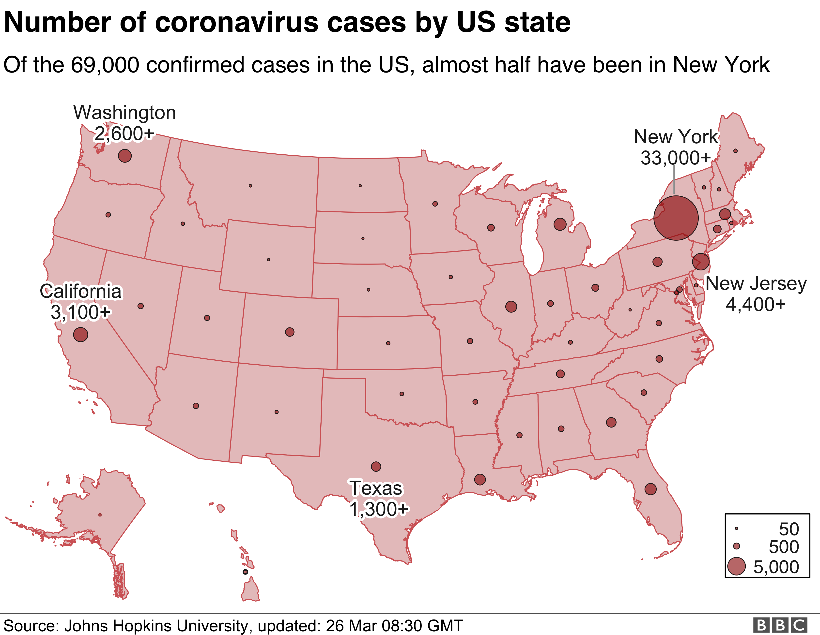 Coronavirus A snapshot of American life under lockdown BBC News