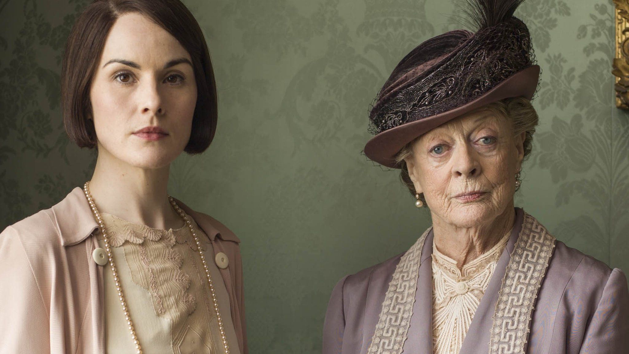 Michelle Dockery and Dame Maggie Smith