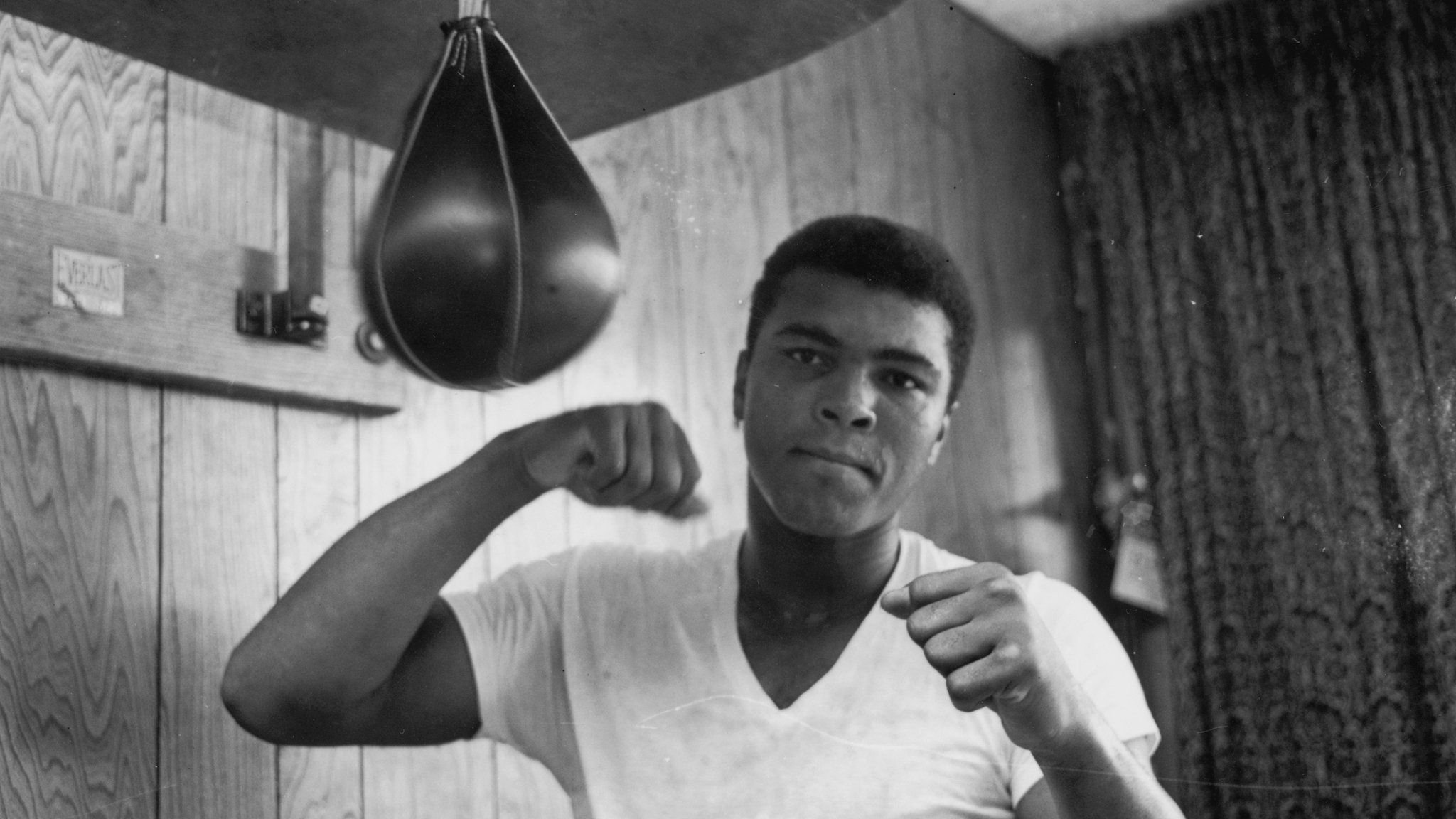 Cassius Clay, who then became Muhammad Ali