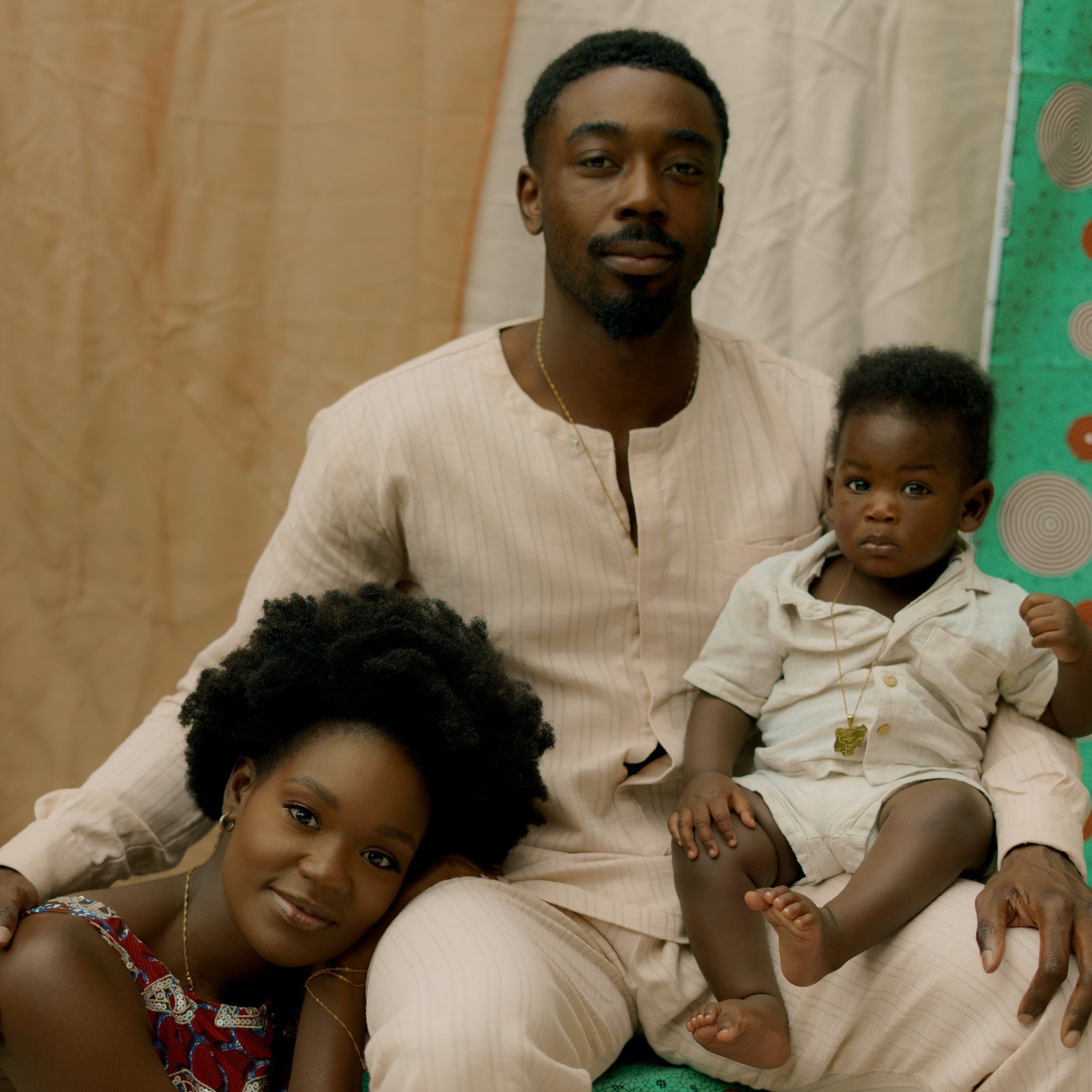 Rotimi Odukoya and his Nigerian heritage family photographed by Ife Ayelabola (Judge's Choice)