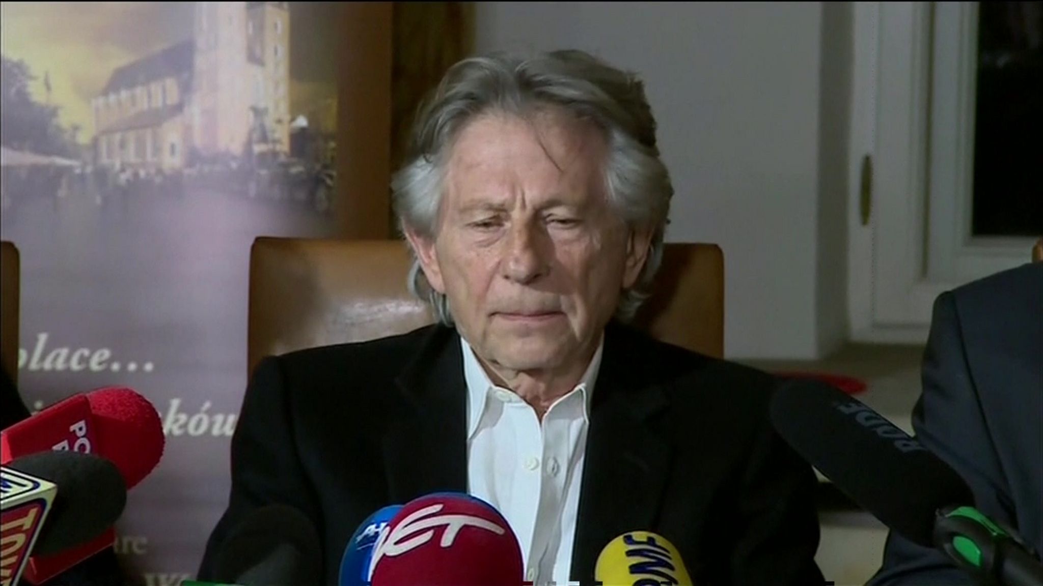 Roman Polanski at a press conference 30 oct 2015