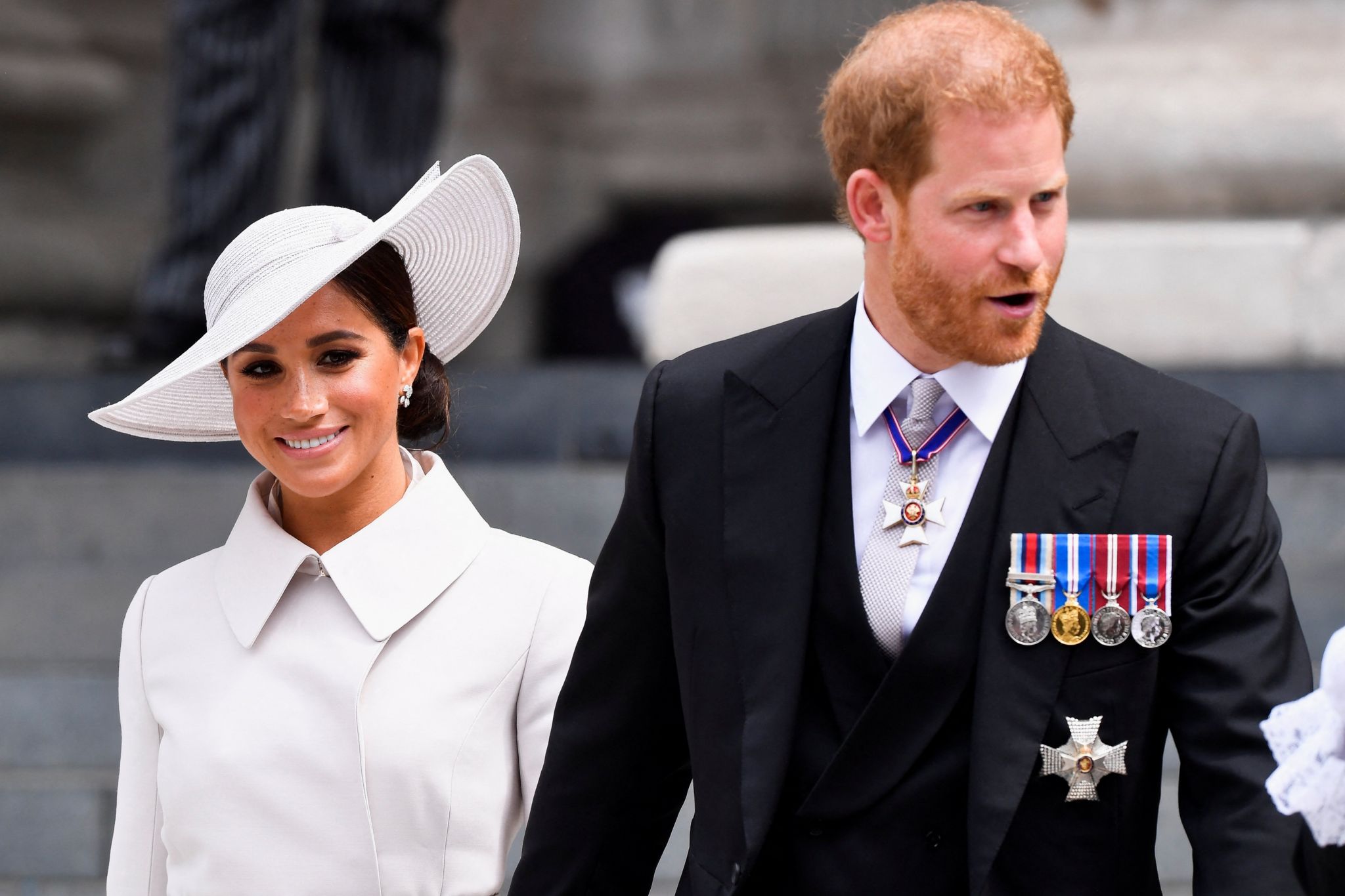 Prince Harry and Meghan navigate a tricky return to duty - BBC News