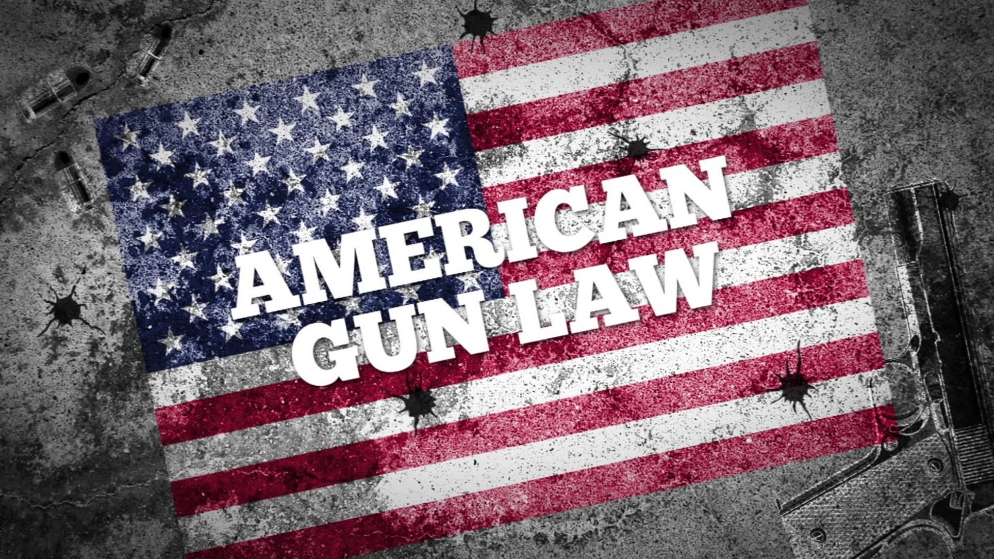 American gun law graphic