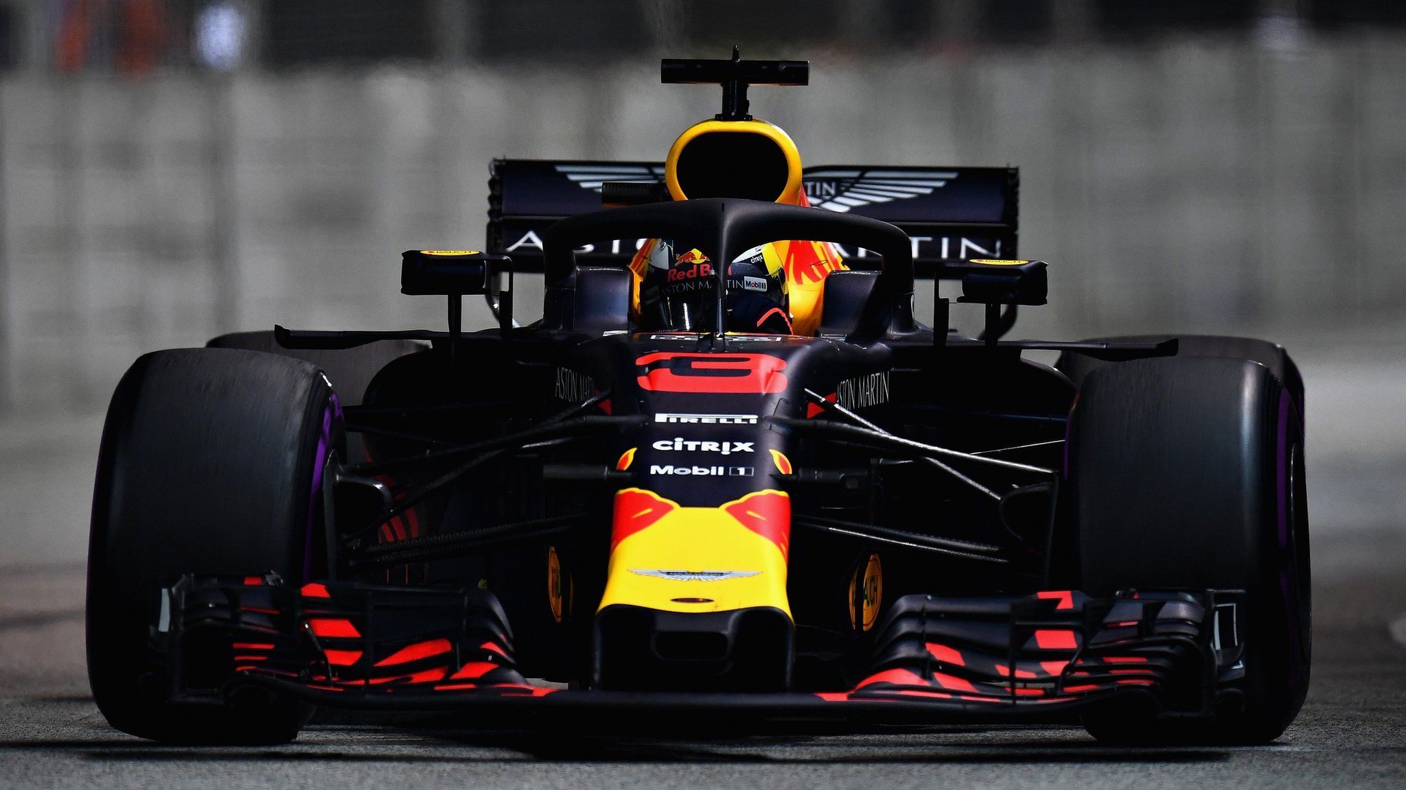 Daniel Ricciardo at the Singapore Grand Prix