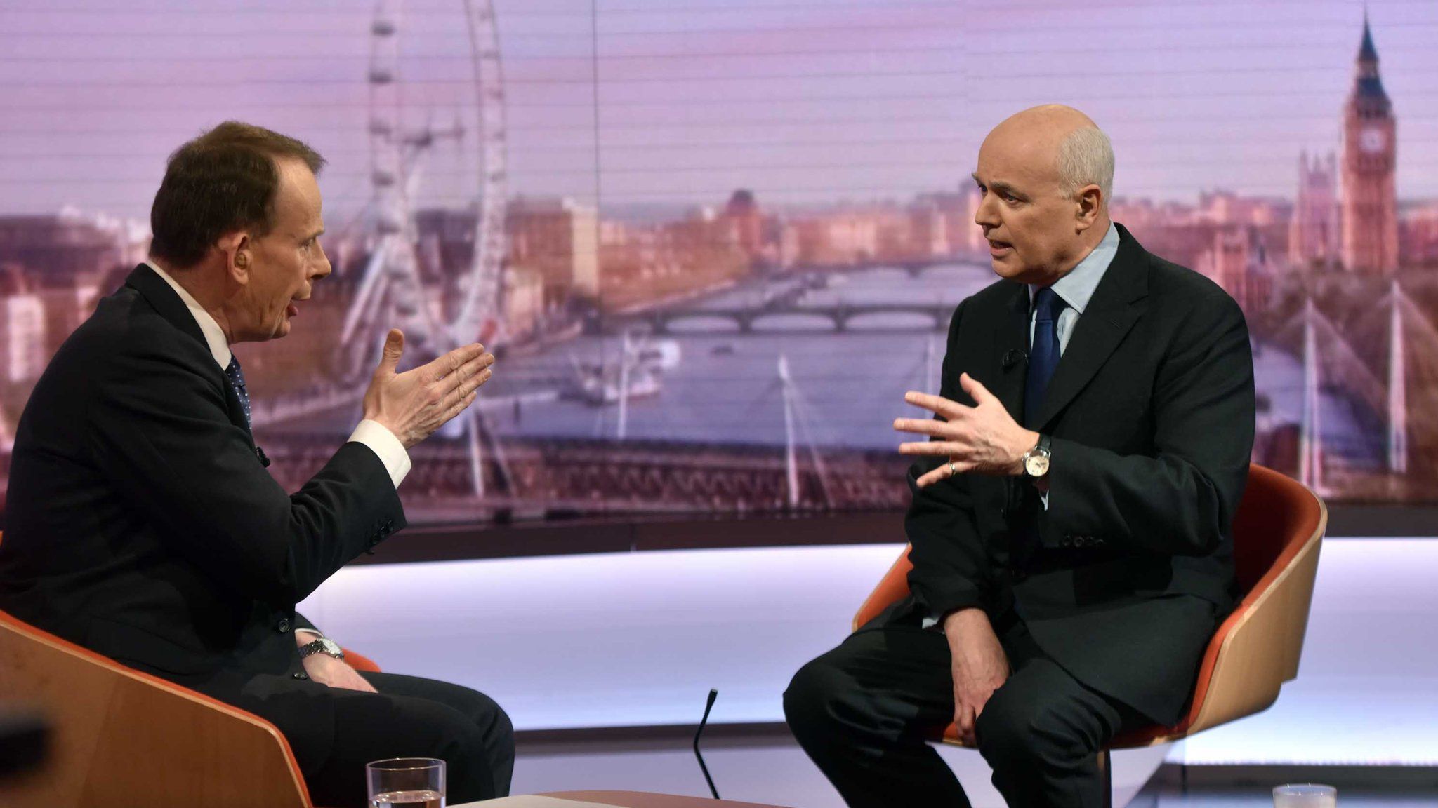 Andrew Marr and Iain Duncan Smith