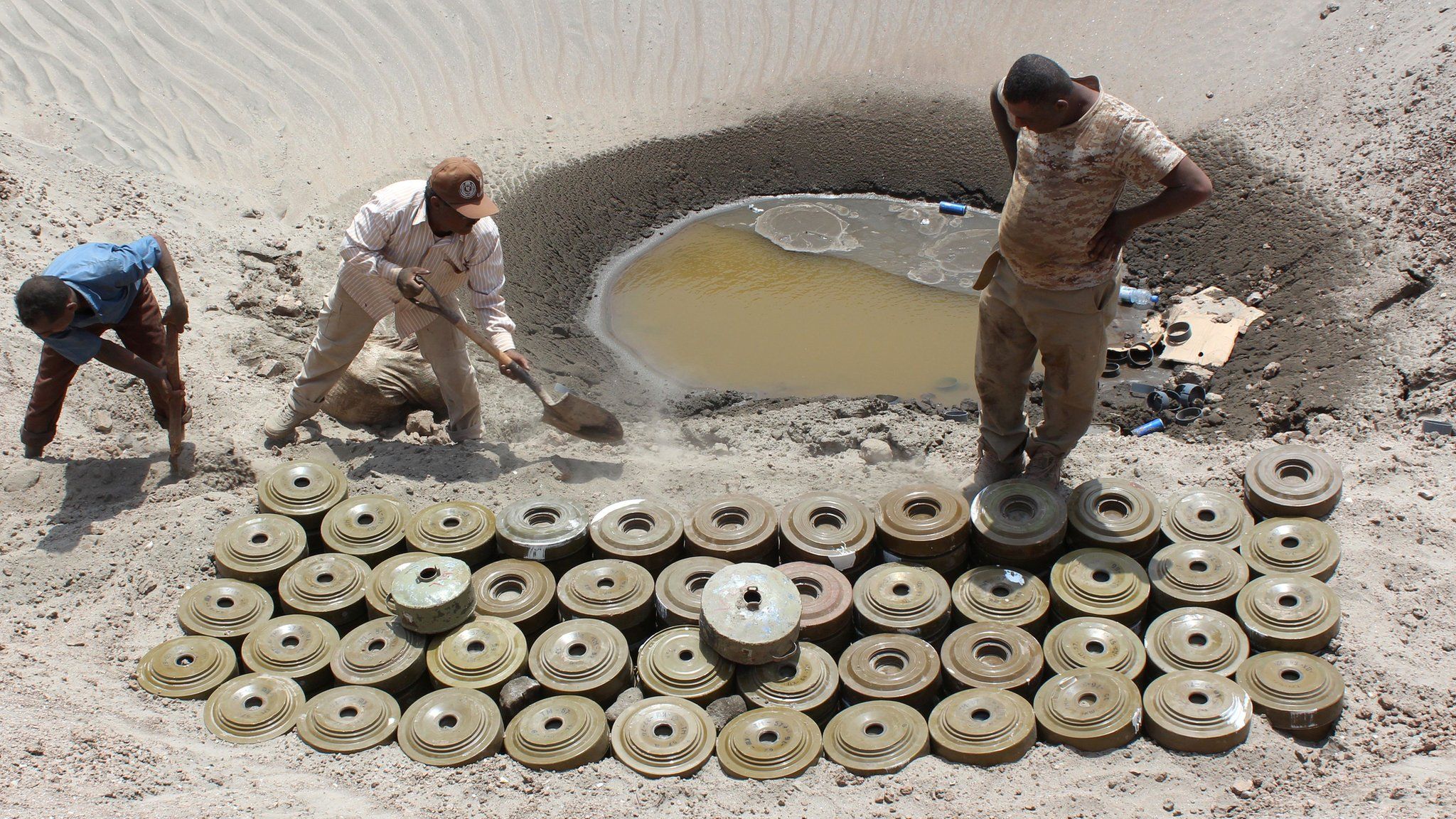 Govt targets landmine claims