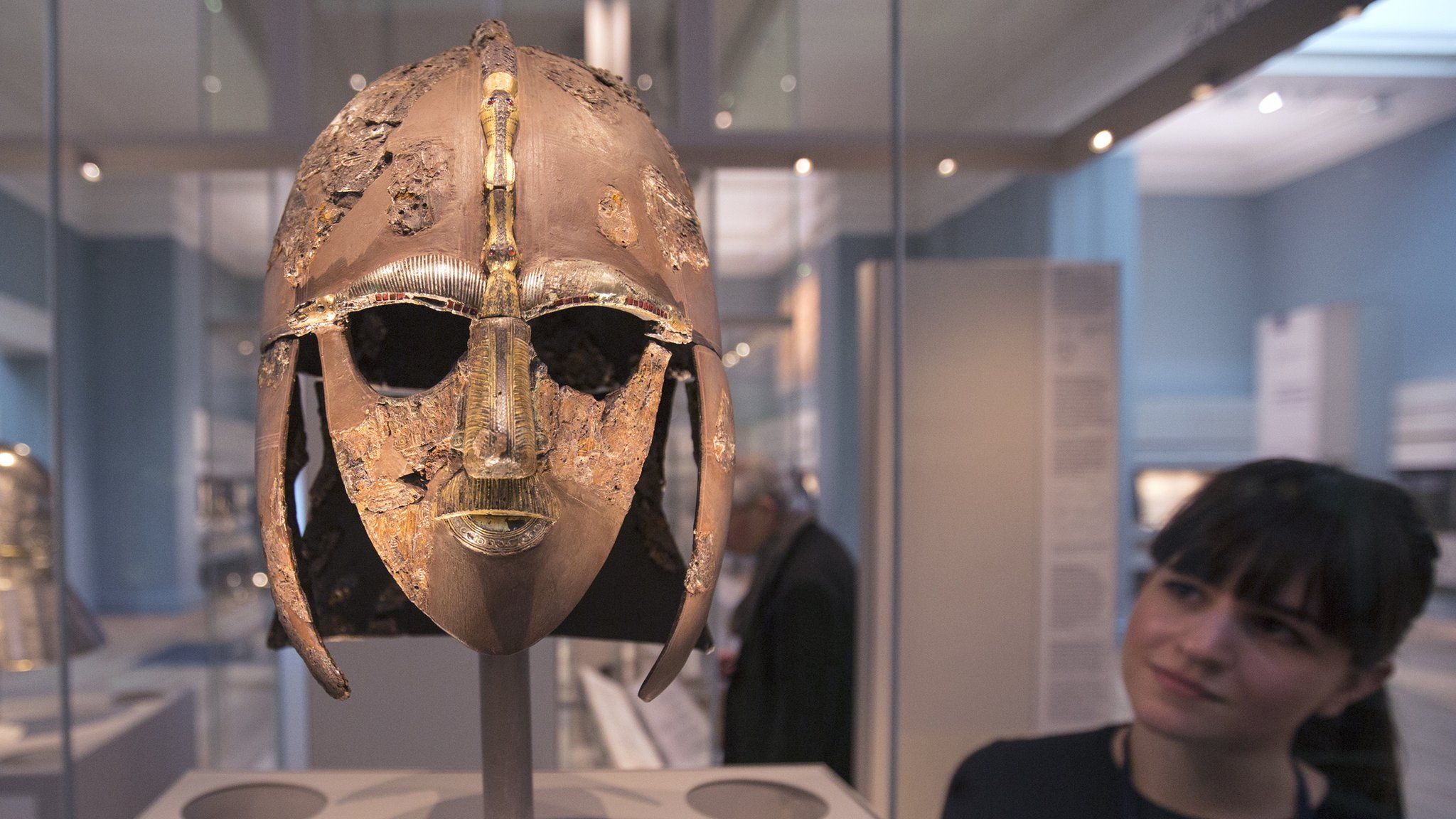 Sutton Hoo warrior's helmet