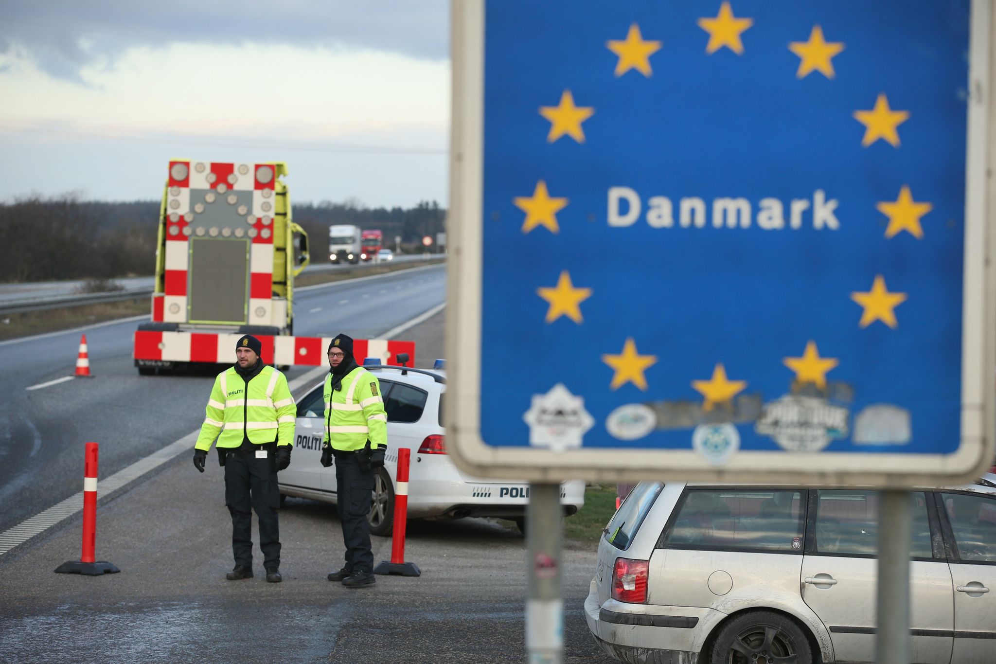 Photo of the Danish-German border