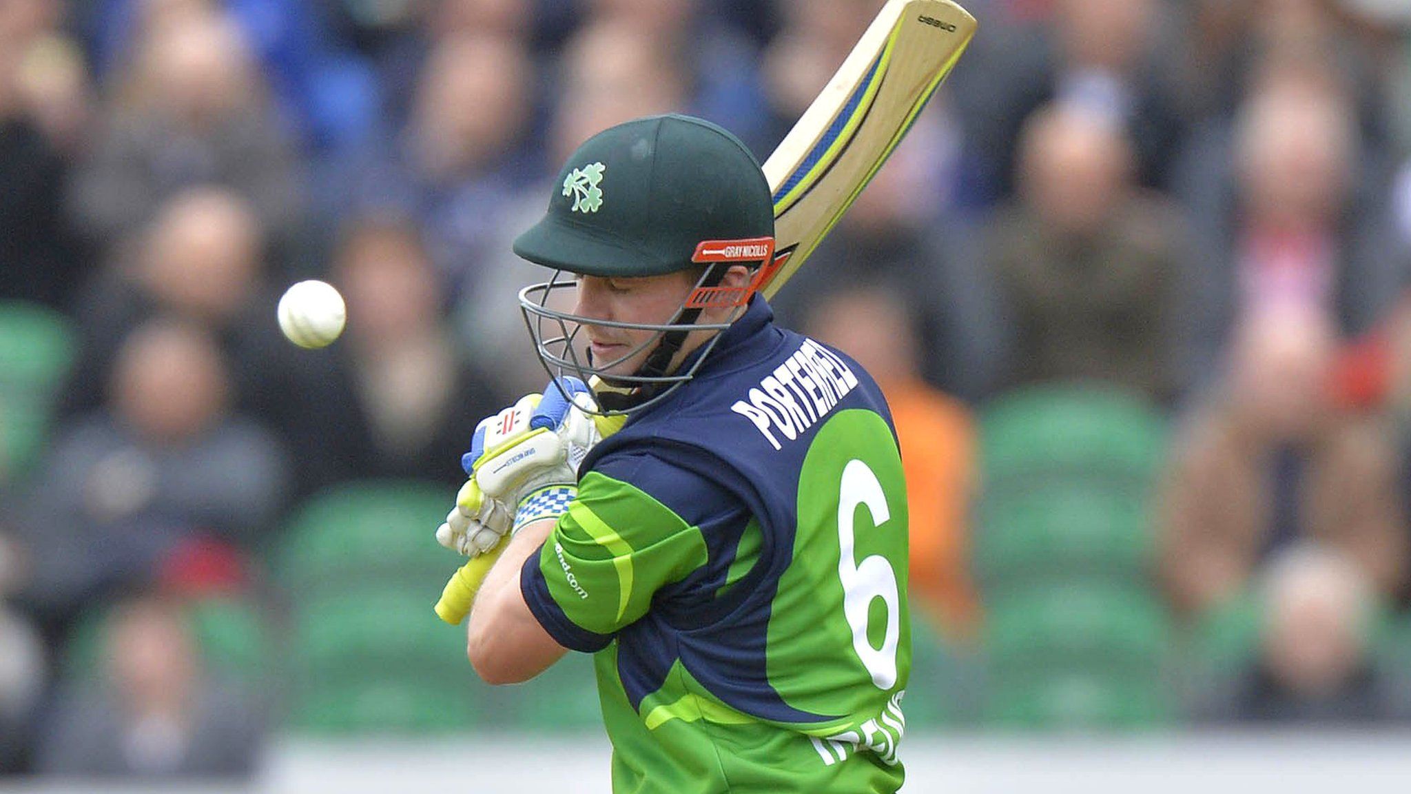 William Porterfield top-scored for the Irish in Brisbane with 27