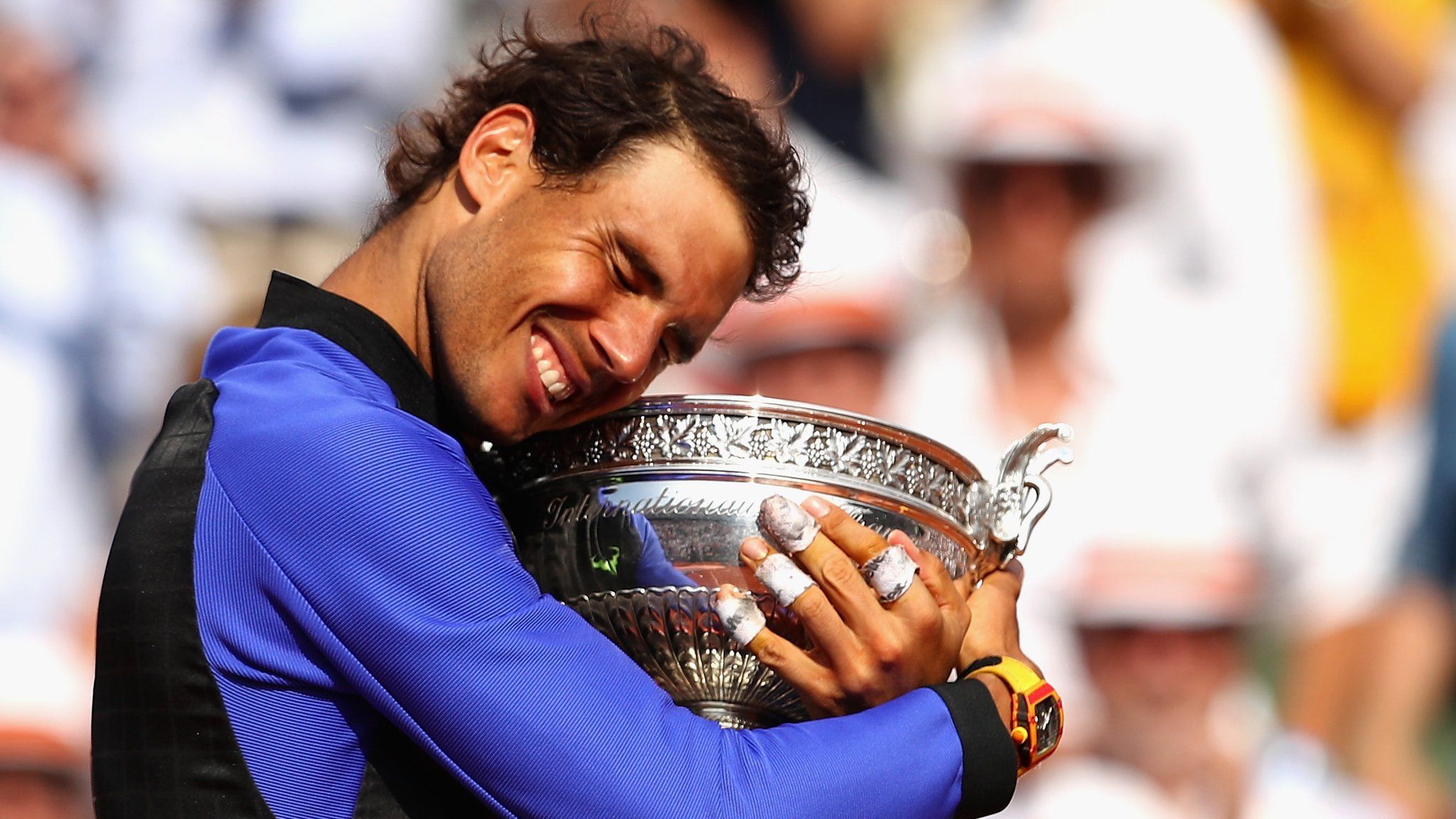 Rafael Nadal won his 10th Roland Garros title last year