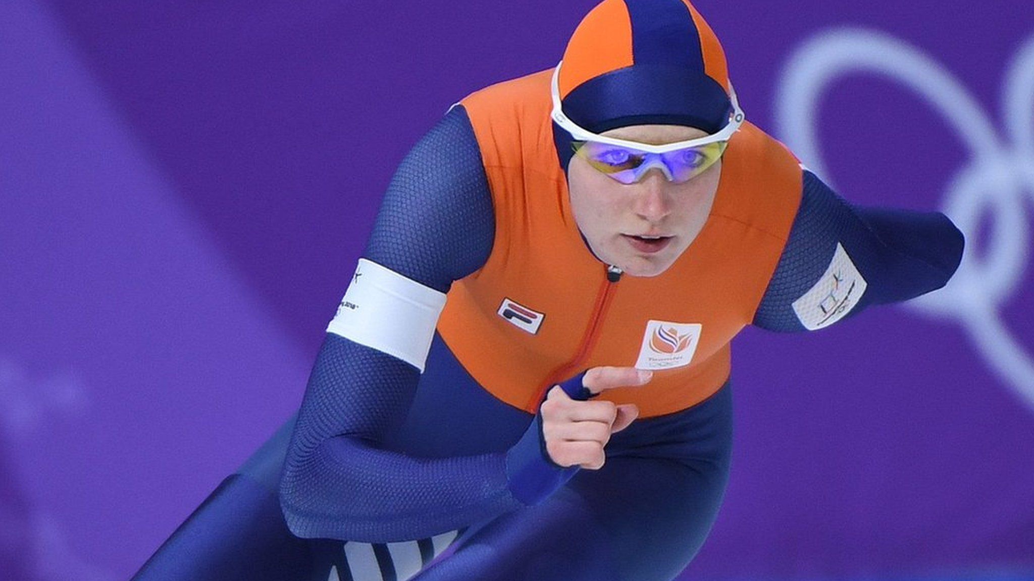 Winter Olympics Esmee Visser wins women's 5,000m speed skating gold BBC Sport